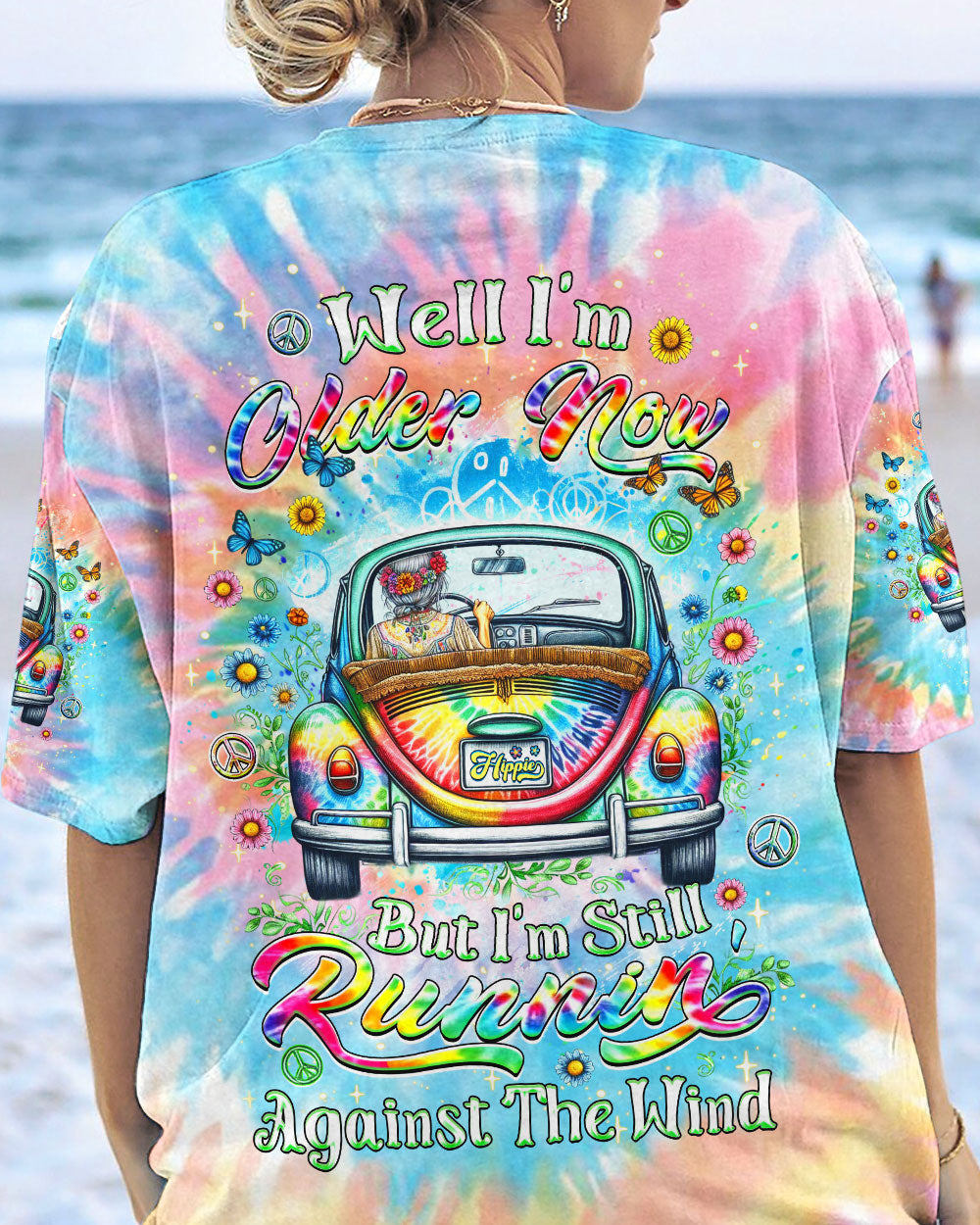 RUNNING AGAINST THE WIND TIE DYE ALL OVER PRINT - YHDU1901243