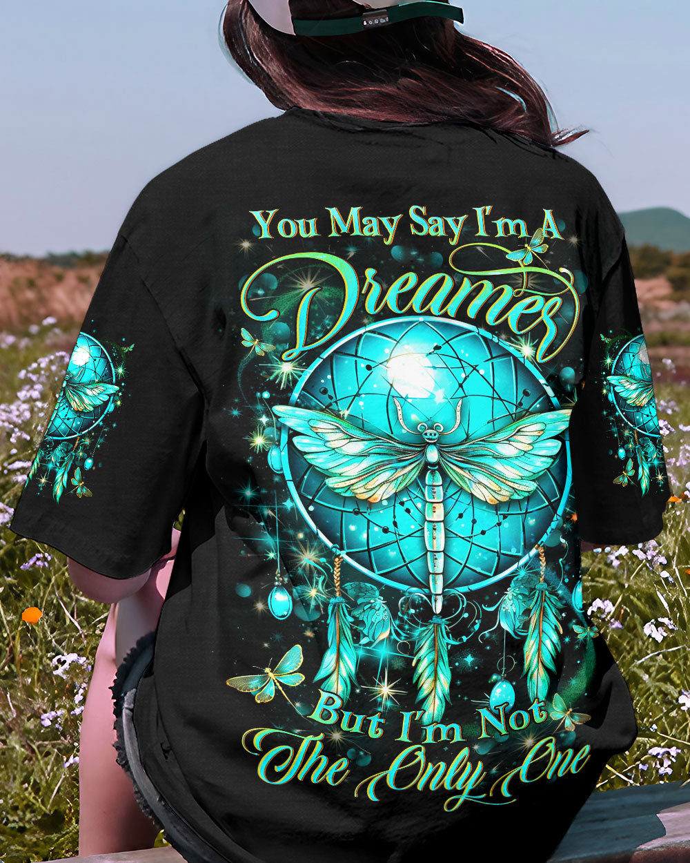 YOU MAY SAY I'M A DREAMER ALL OVER PRINT - YHDU1307231