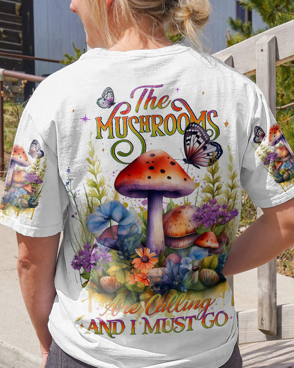 THE MUSHROOMS ARE CALLING ALL OVER PRINT - YHDU2905231