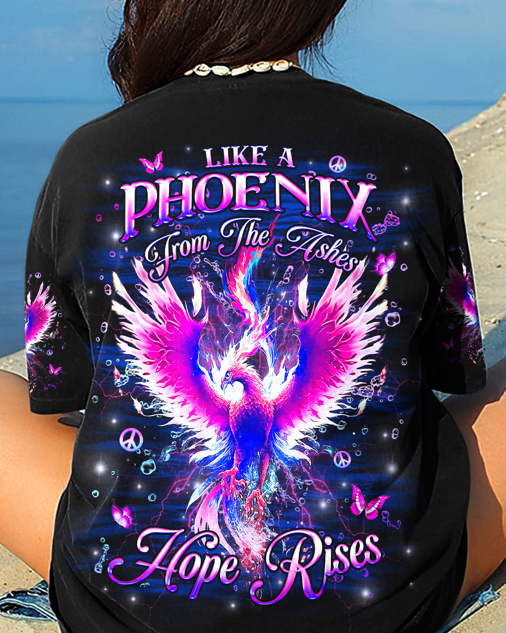 LIKE A PHOENIX HOPE RISES ALL OVER PRINT - YHHG1005243