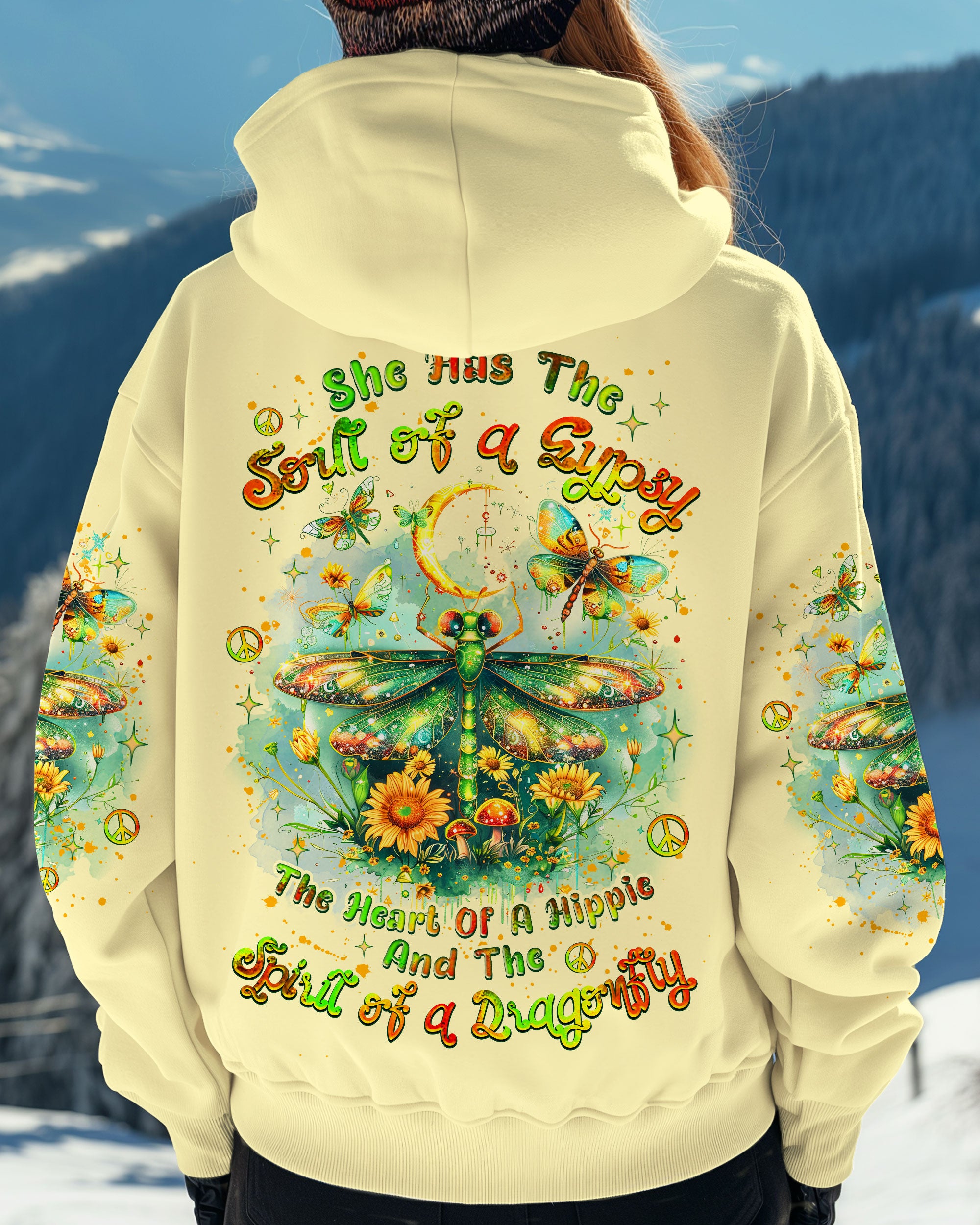 SPIRIT OF A DRAGONFLY ALL OVER PRINT   - TLNZ0712242