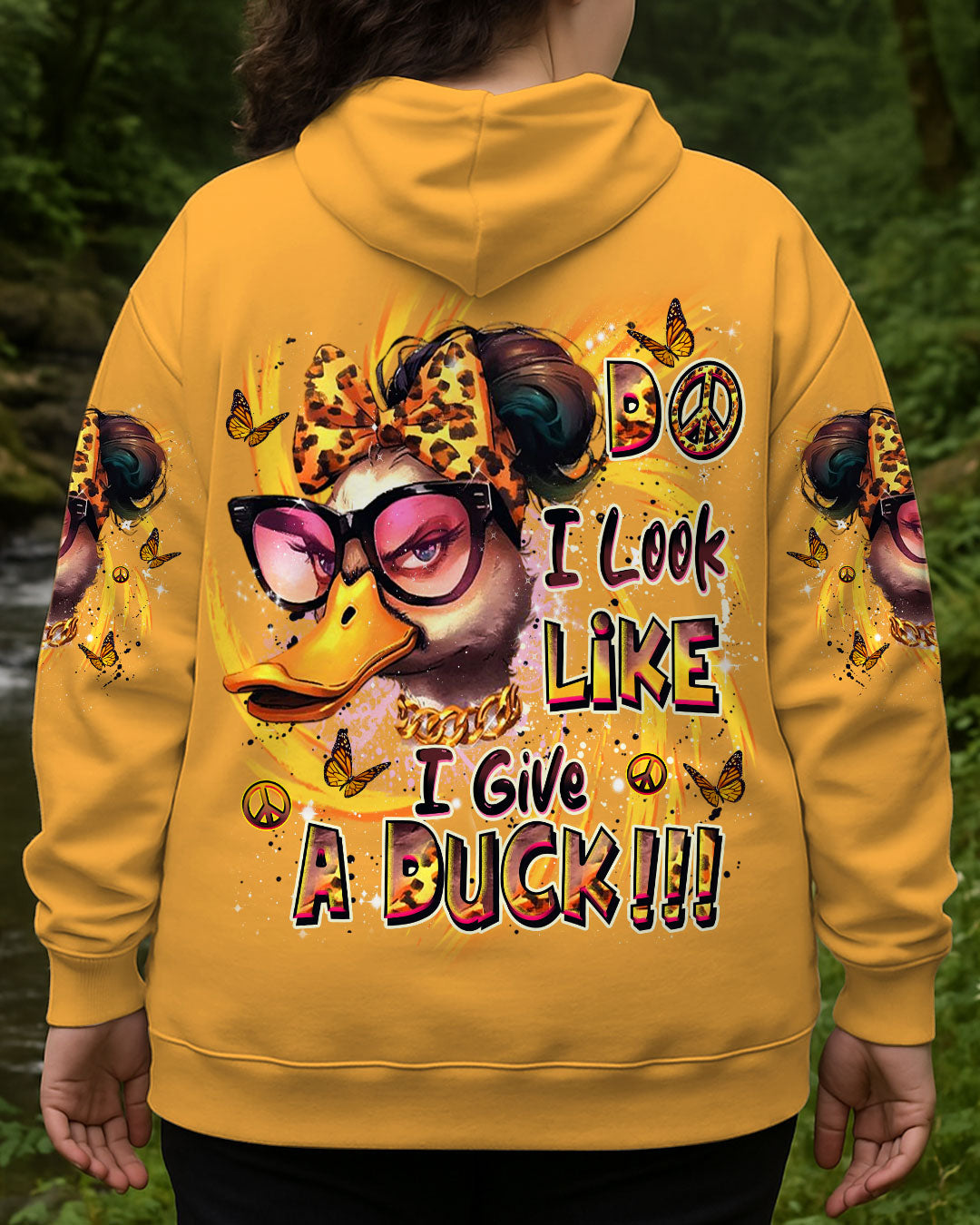DO I LOOK LIKE I GIVE A DUCK ALL OVER PRINT - YHDU2307252