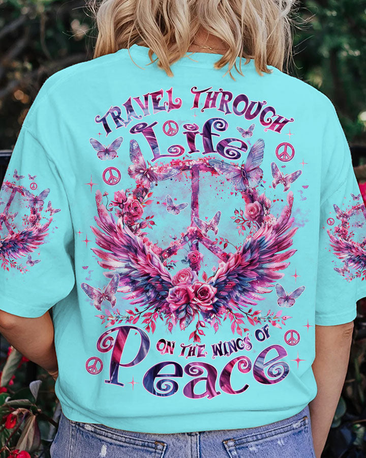 TRAVEL THROUGH LIFE PEACE ALL OVER PRINT - TLNZ0904242