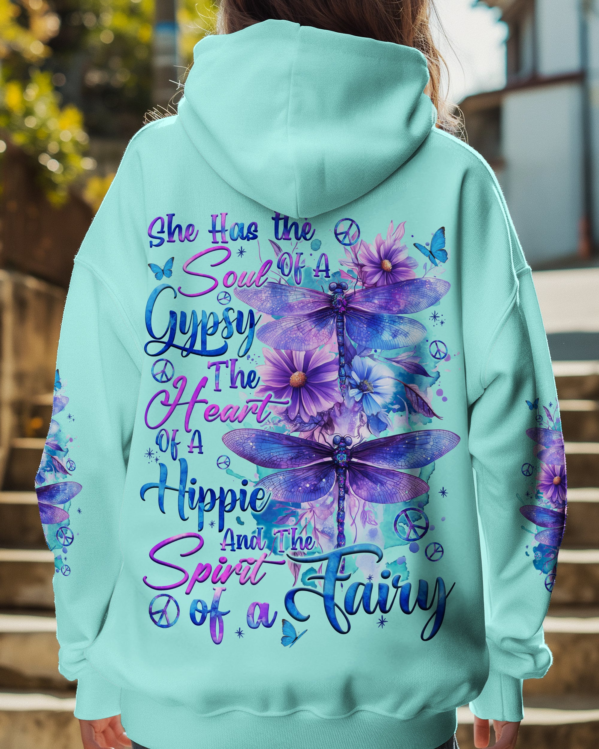 SPIRIT OF A FAIRY DRAGONFLIES ALL OVER PRINT - TYQY3009243