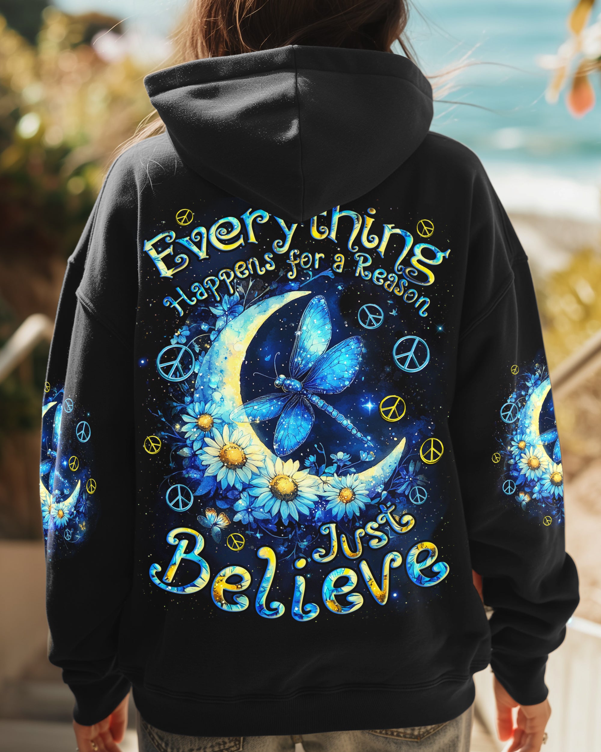 JUST BELIEVE DRAGONFLY ALL OVER PRINT - TYQY1212243