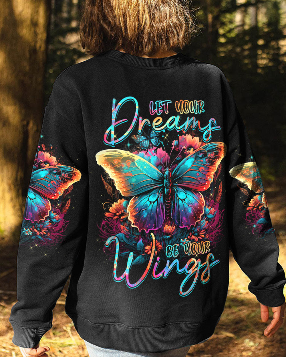 LET YOUR DREAMS BE YOUR WINGS ALL OVER PRINT - TYTM1603233