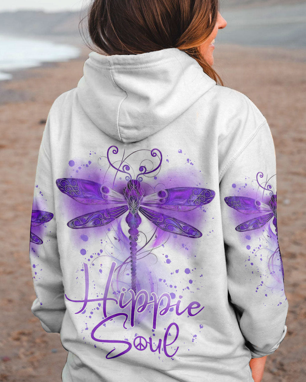 HIPPIE SOUL DRAGONFLY ALL OVER PRINT - TYTM2302235
