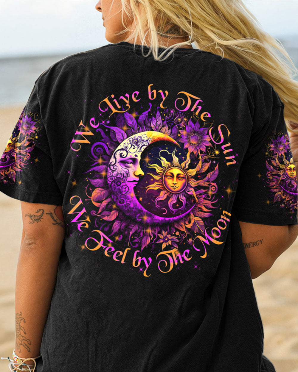 LIVE BY THE SUN PURPLE ALL OVER PRINT - TYTM0103234