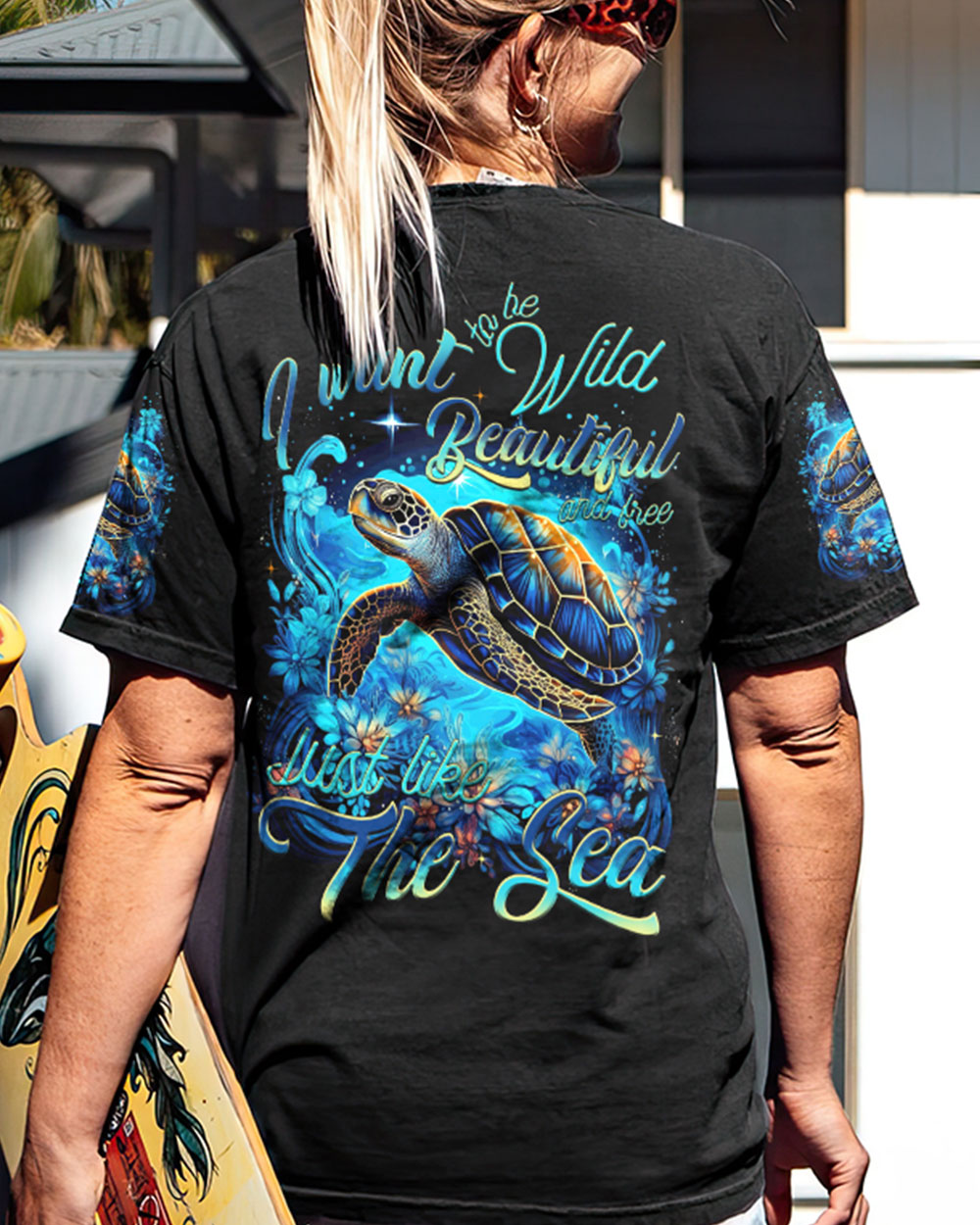 JUST LIKE THE SEA ALL OVER PRINT - TYTM2205233