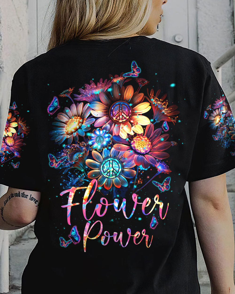 FLOWER POWER ALL OVER PRINT - TYTM0303233