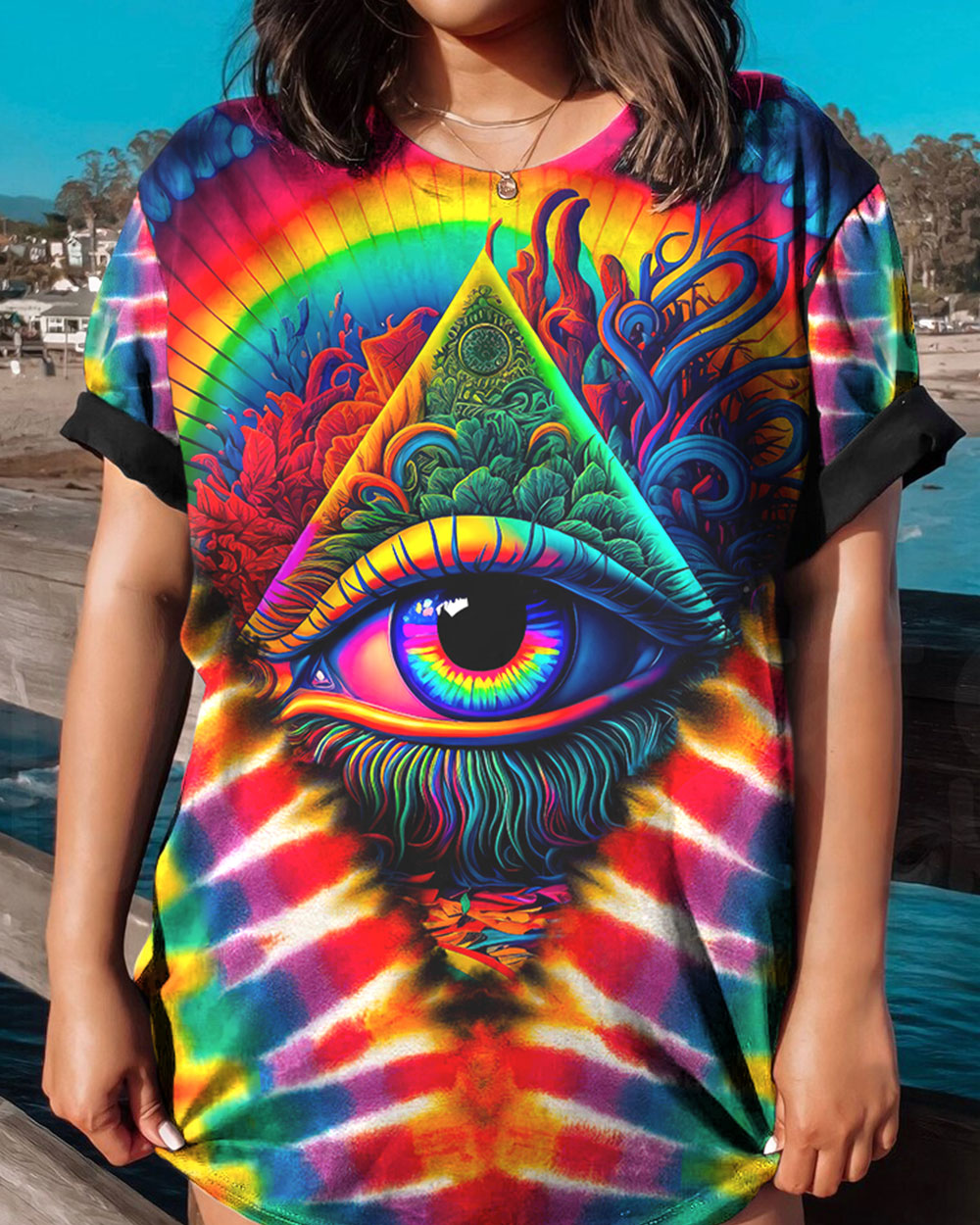 THE EYES ARE USELESS WHEN THE MIND IS BLIND TIE DYE ALL OVER PRINT - TYTM1005231