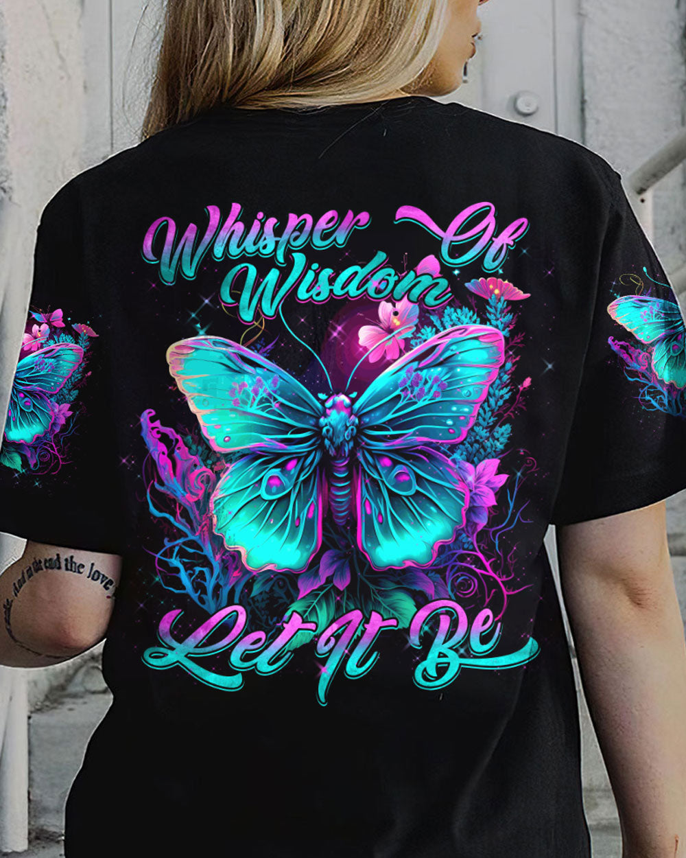 WHISPER OF WISDOM BUTTERFLY ALL OVER PRINT - TYTM0103233
