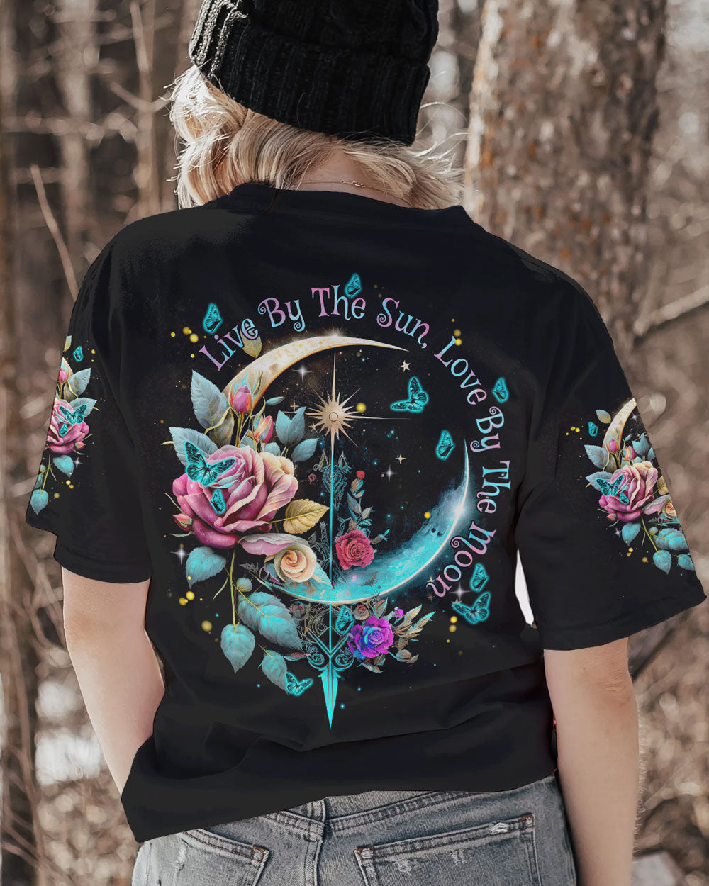LIVE BY THE SUN LOVE BY THE MOON ALL OVER PRINT - TYTM0903234