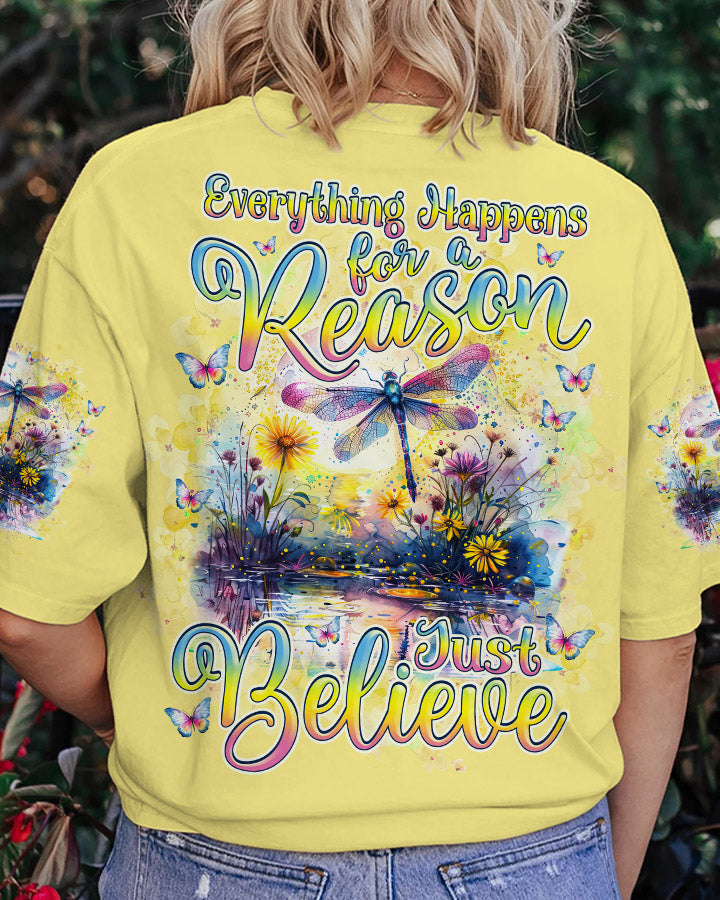 JUST BELIEVE DRAGONFLY ALL OVER PRINT - TLNZ0304241