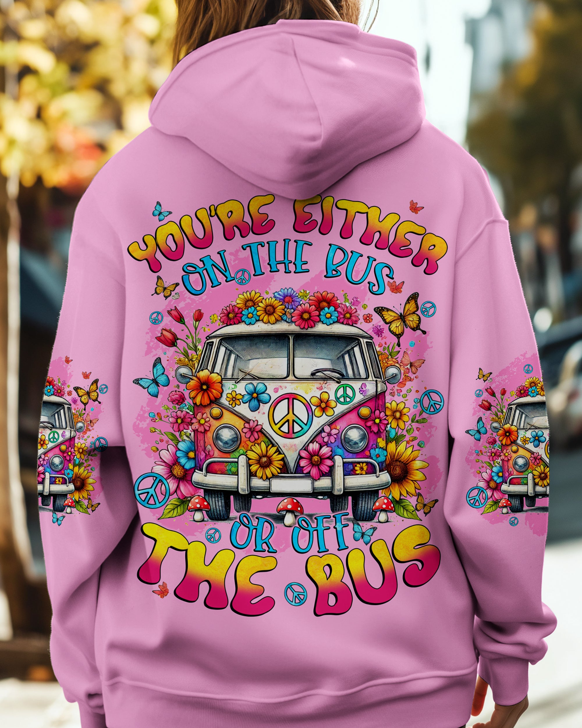 ON THE BUS OR OFF THE BUS ALL OVER PRINT - TYQY0210241