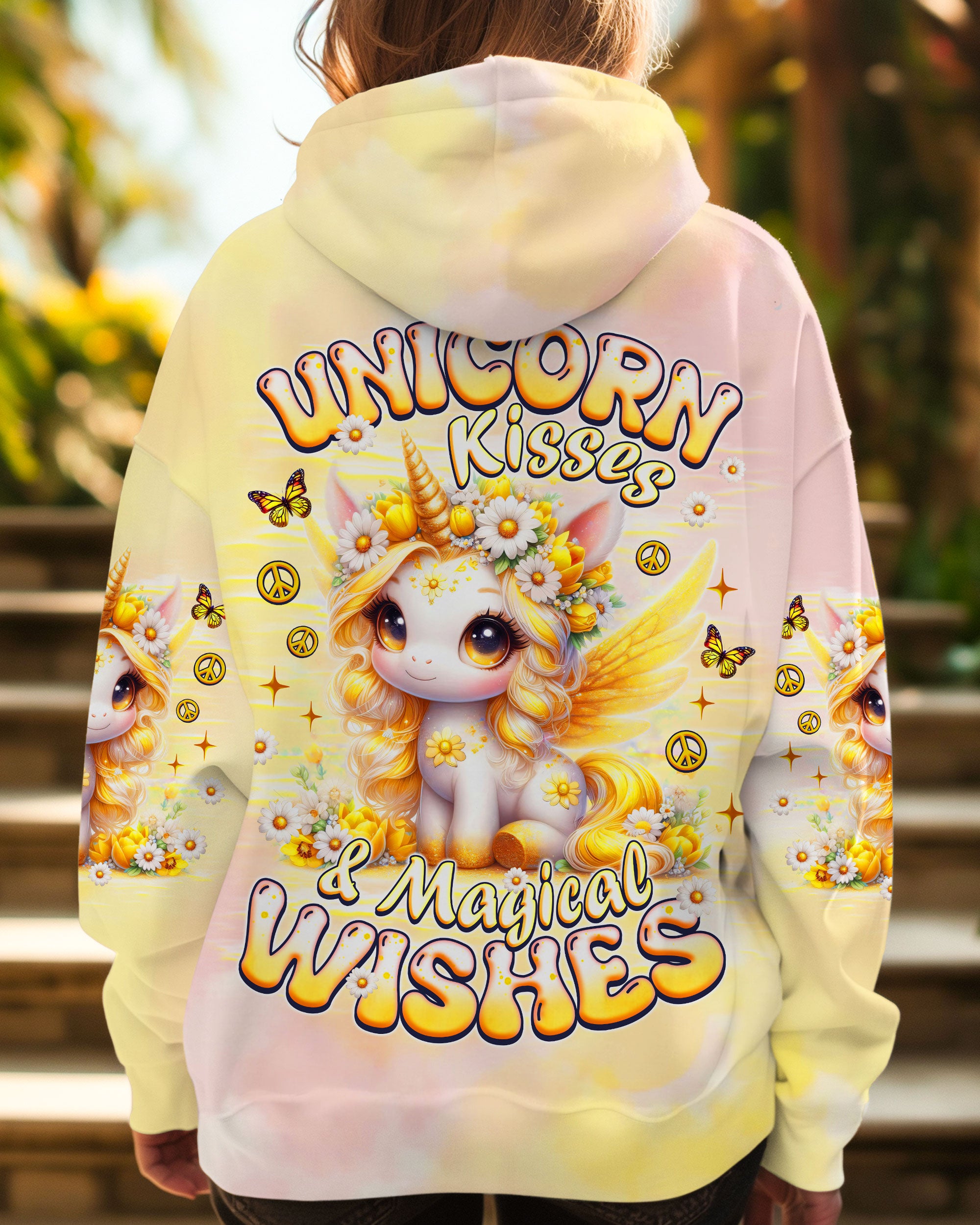 UNICORN KISSES MAGICAL WISHES ALL OVER PRINT - TLNZ0707252