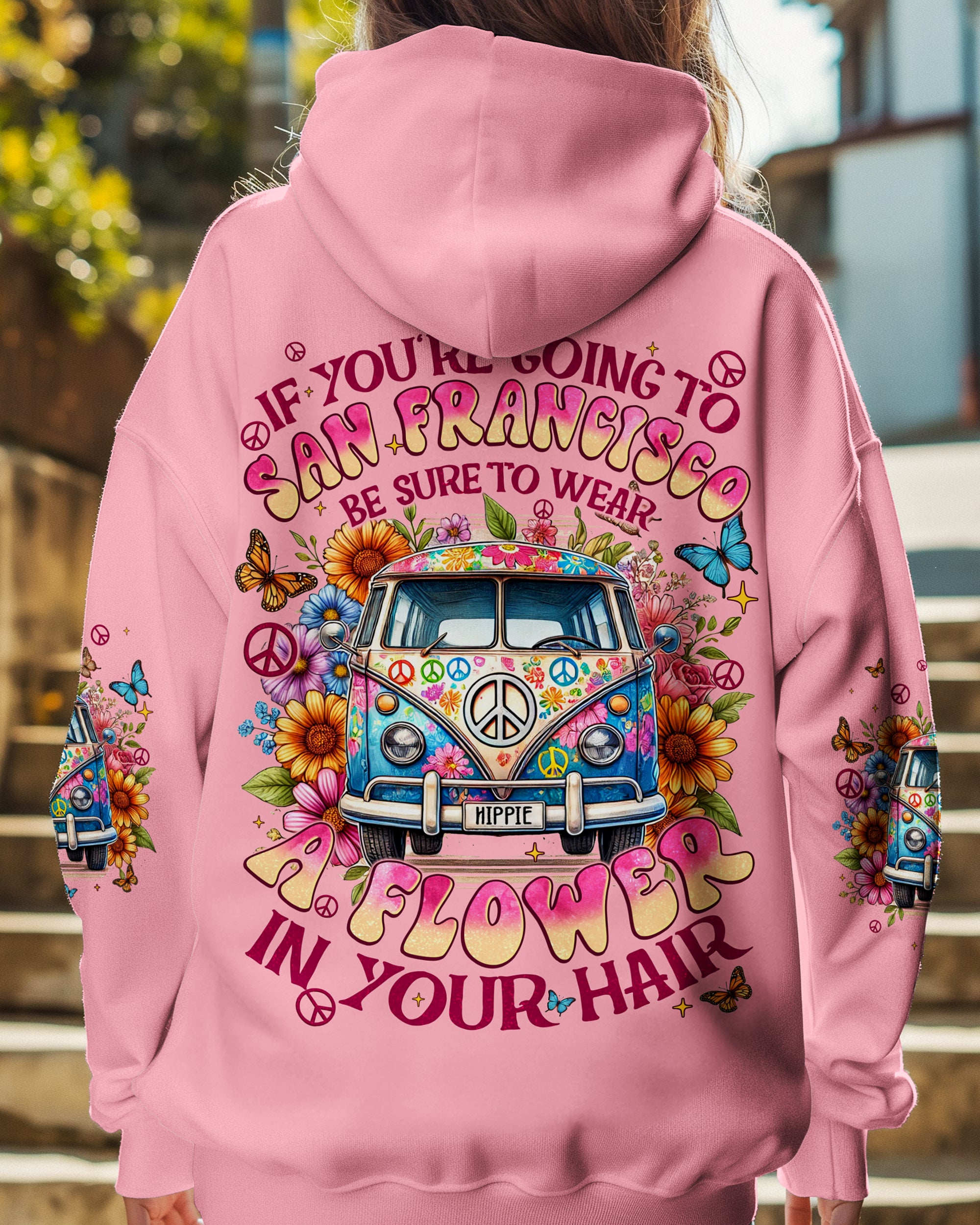 SOME FLOWERS IN YOUR HAIR ALL OVER PRINT - TYQY0910244