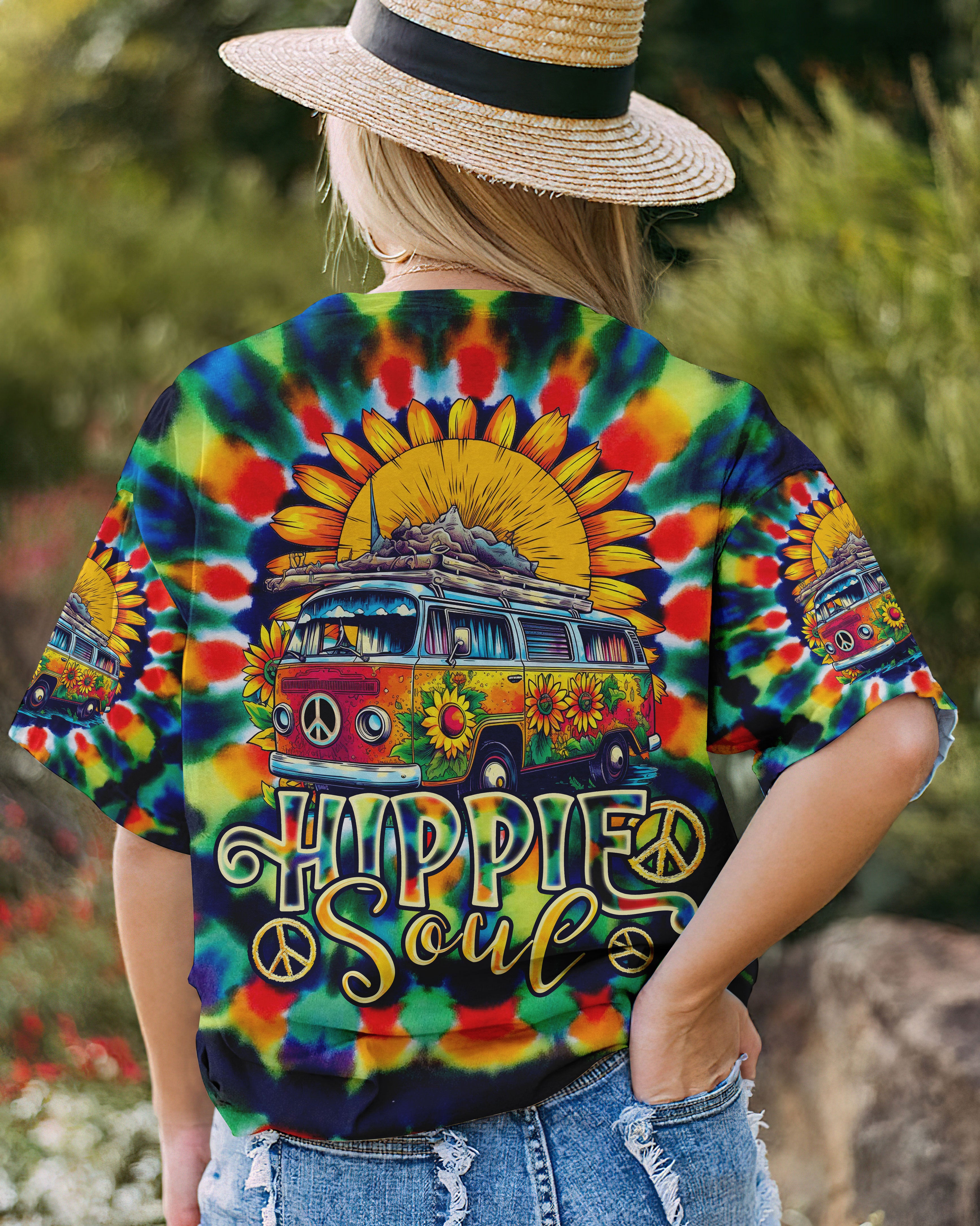 HIPPIE SOUL TIE DYE ALL OVER PRINT - TLNO0607233