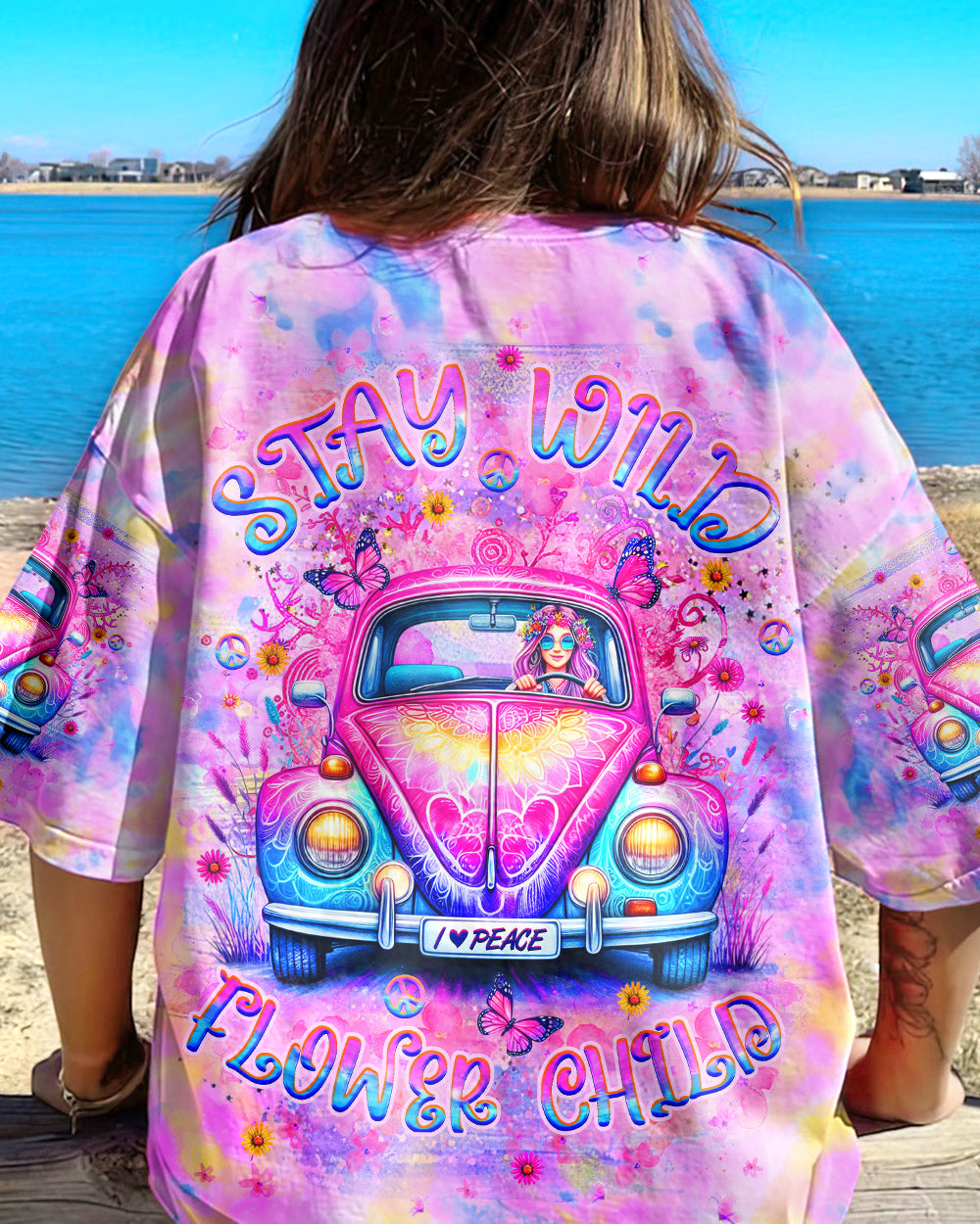 STAY WILD FLOWER CHILD ALL OVER PRINT - YHHG1305243