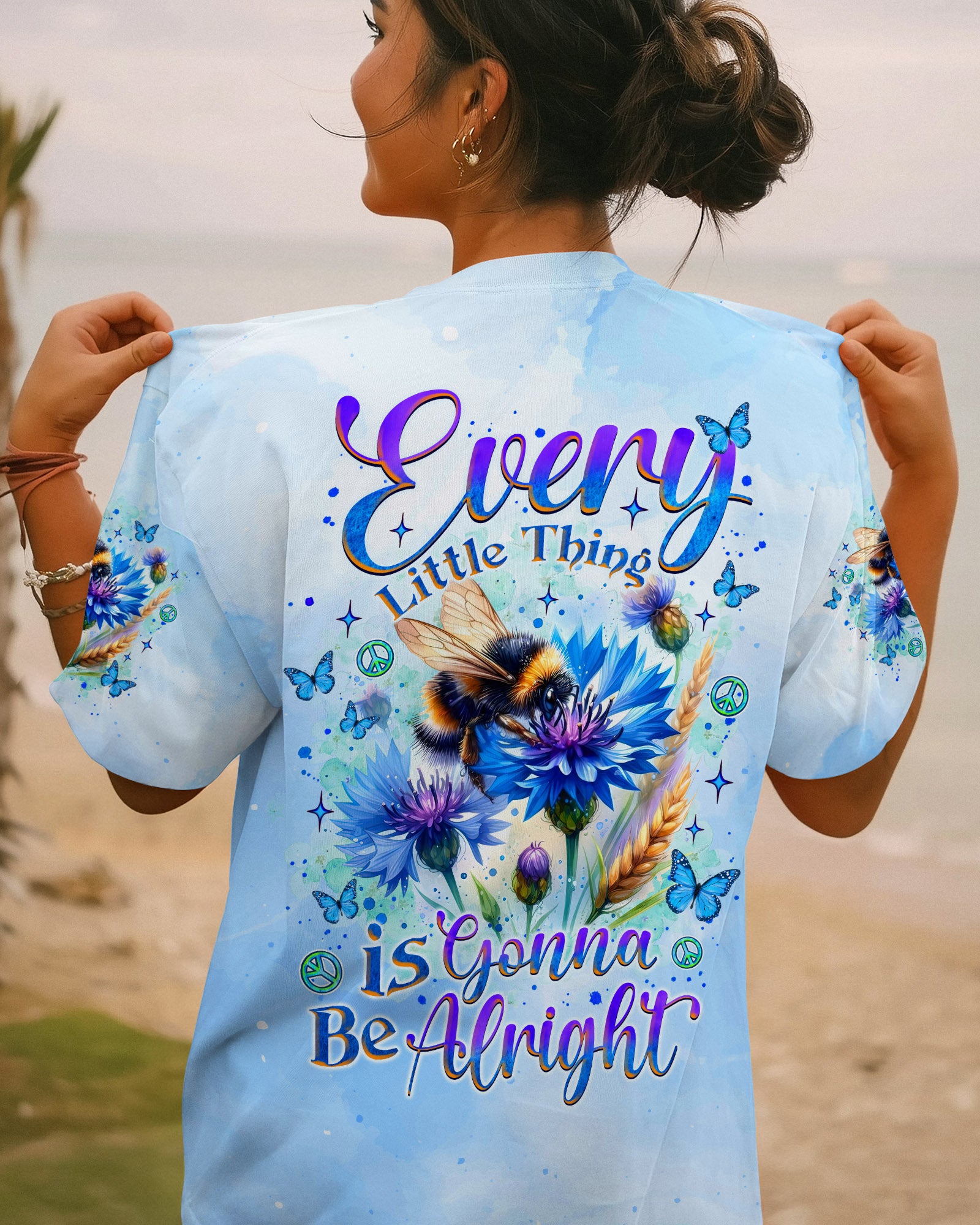 EVERY LITTLE THING IS GONNA BE ALRIGHT BEE ALL OVER PRINT  - TLNZ0306253