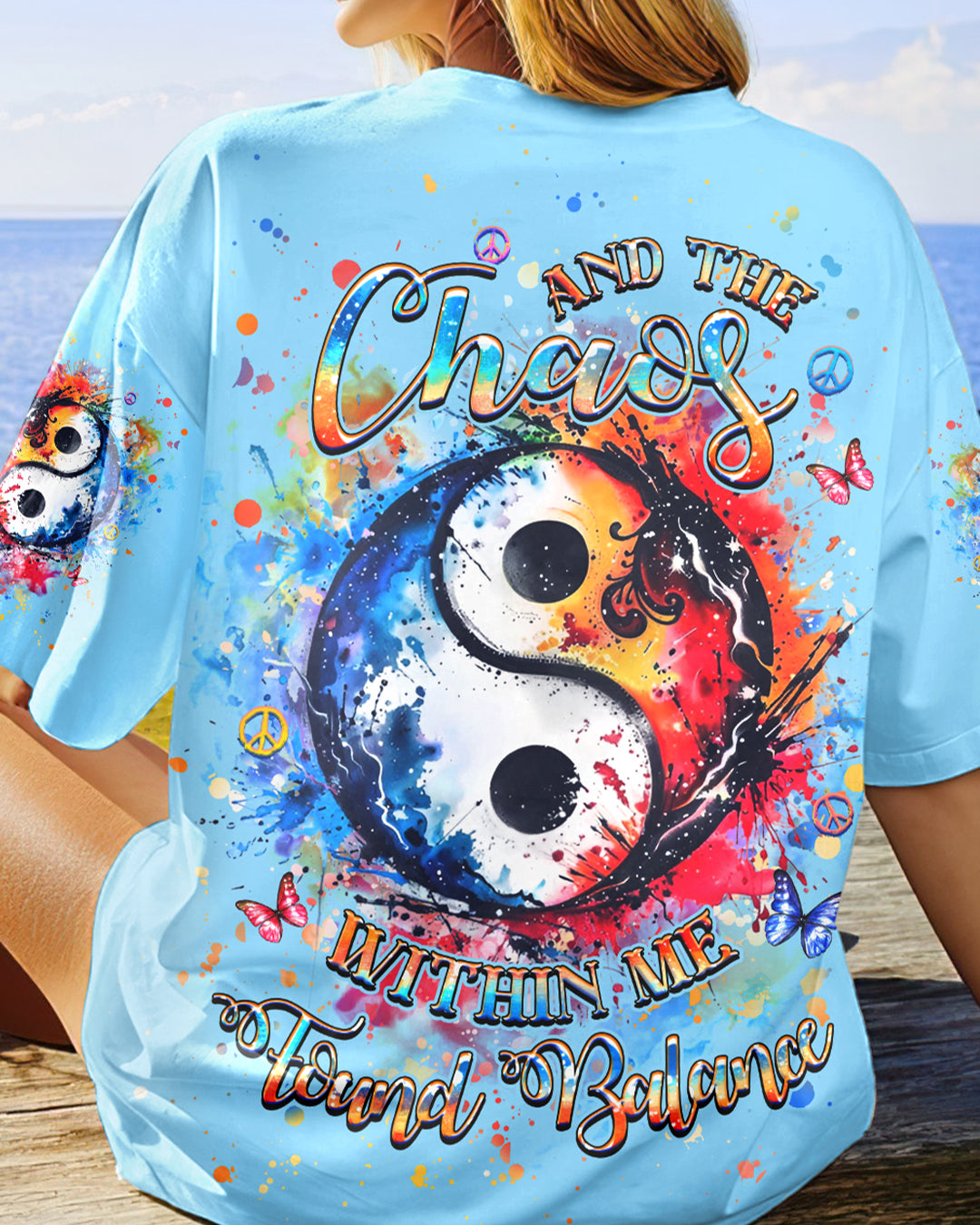 AND THE CHAOS WITHIN ME FOUND BALANCE ALL OVER PRINT - YHHG0208241