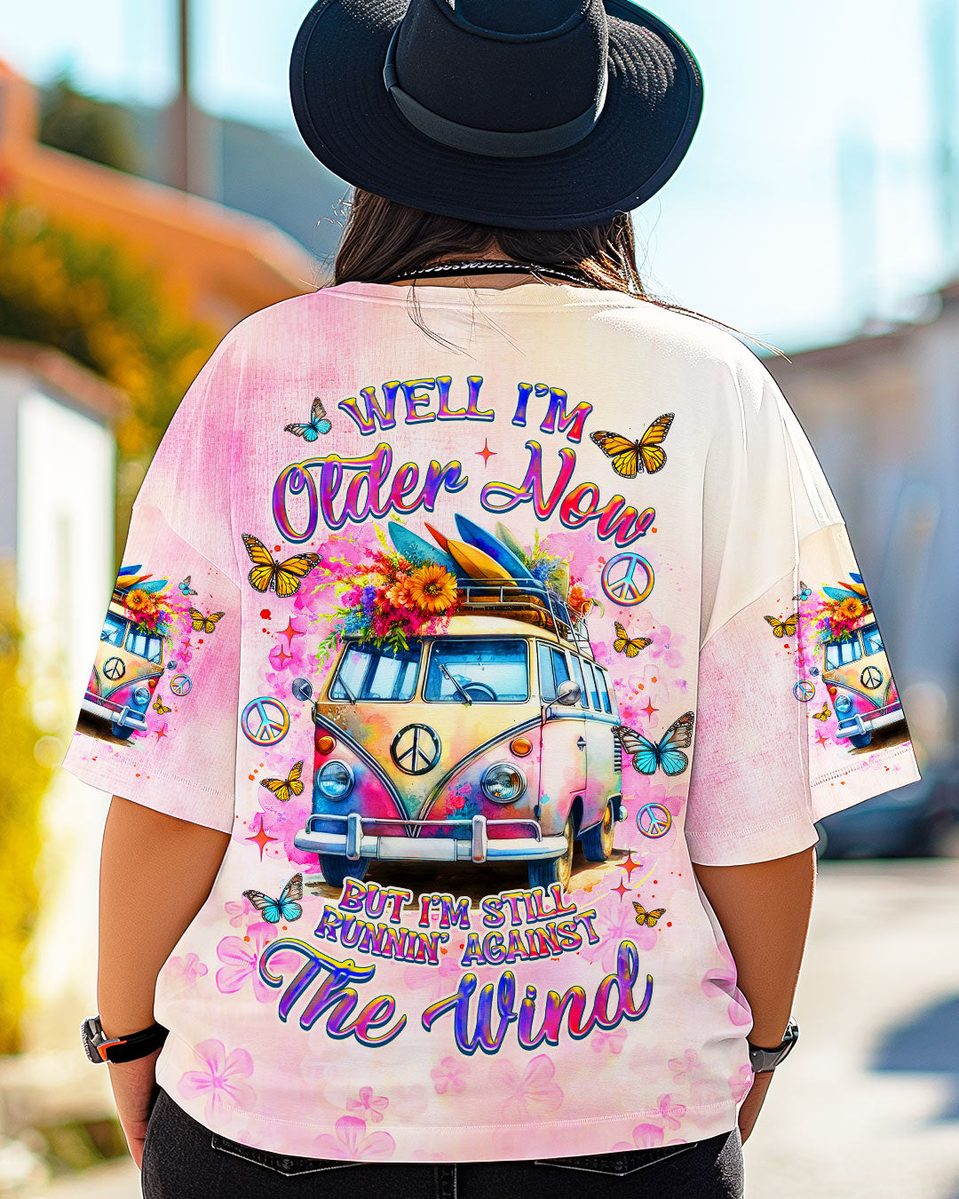 RUNNING AGAINST THE WIND FLORAL BUS ALL OVER PRINT  - TLNZ2103252