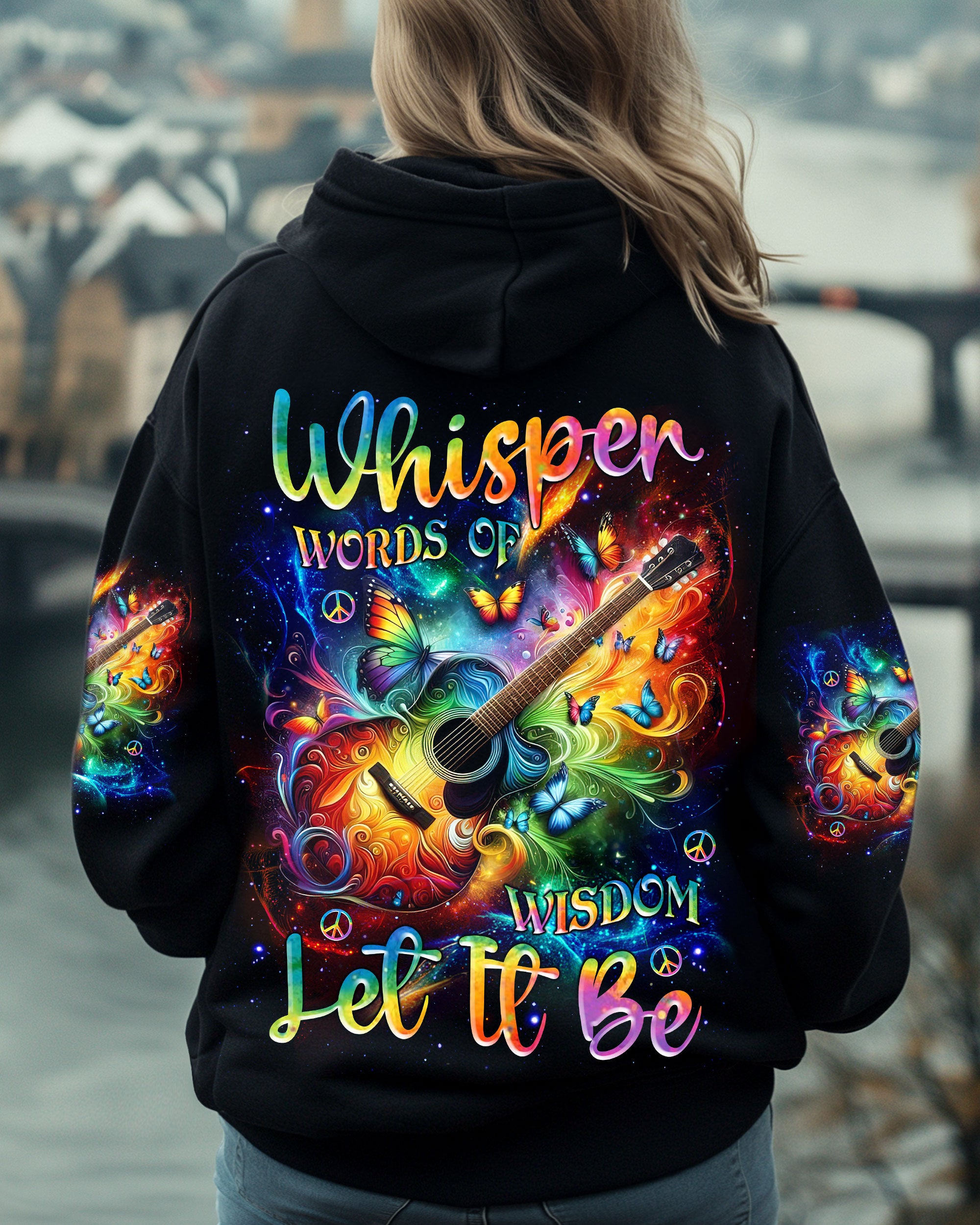 WHISPER WORDS OF WISDOM LET IT BE  ALL OVER PRINT - TLNZ2610244