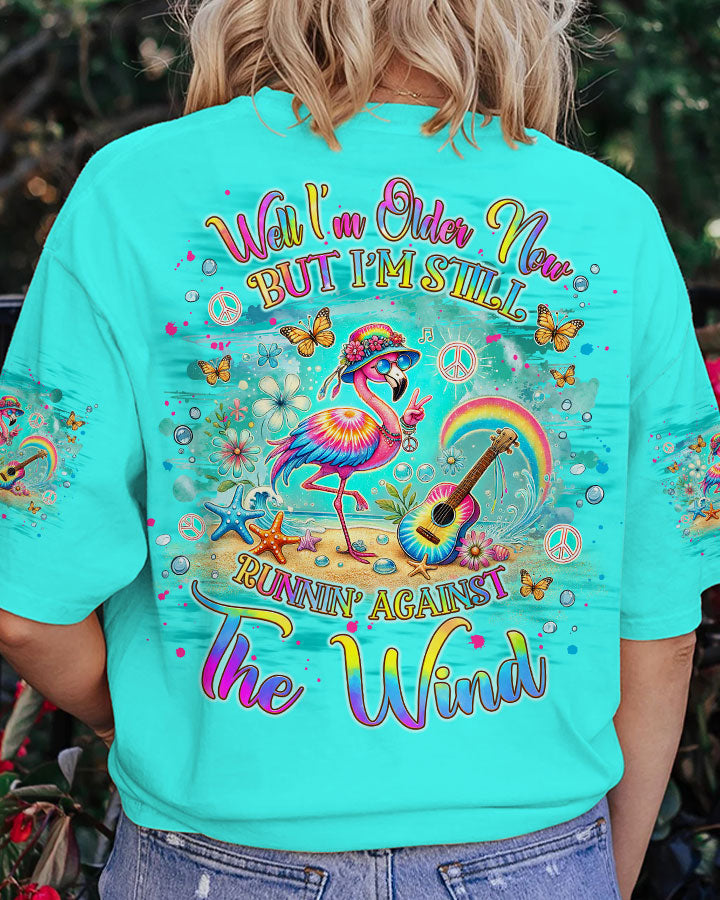 RUNNING AGAINST THE WIND FLAMINGO ALL OVER PRINT - TLNZ1806243