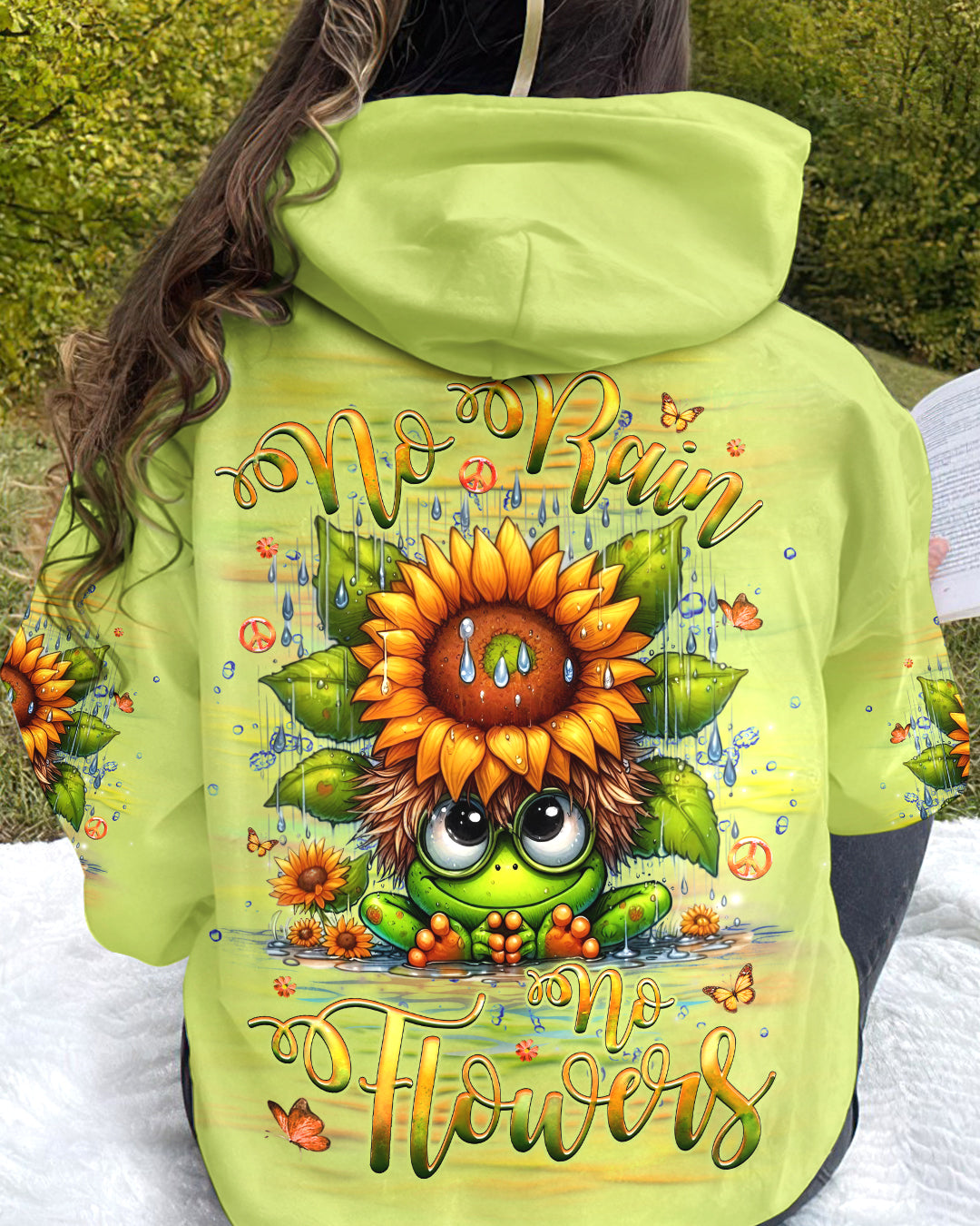 NO RAIN NO FLOWERS ALL OVER PRINT - YHHG0210241