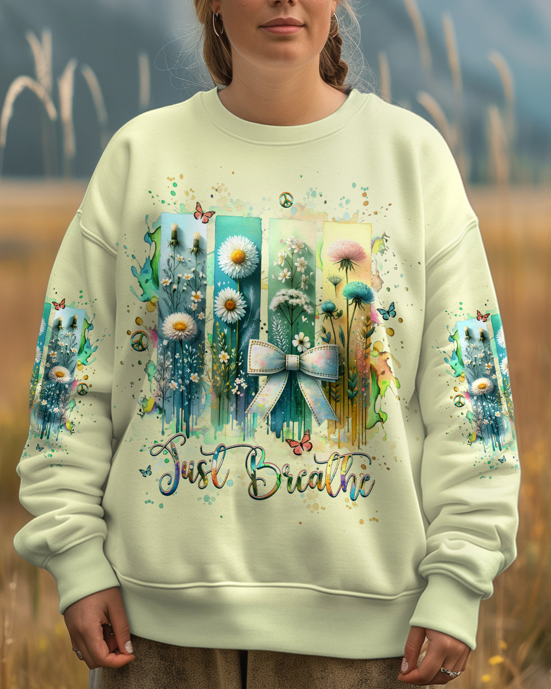 JUST BREATHE ALL OVER PRINT - YHHG0403252