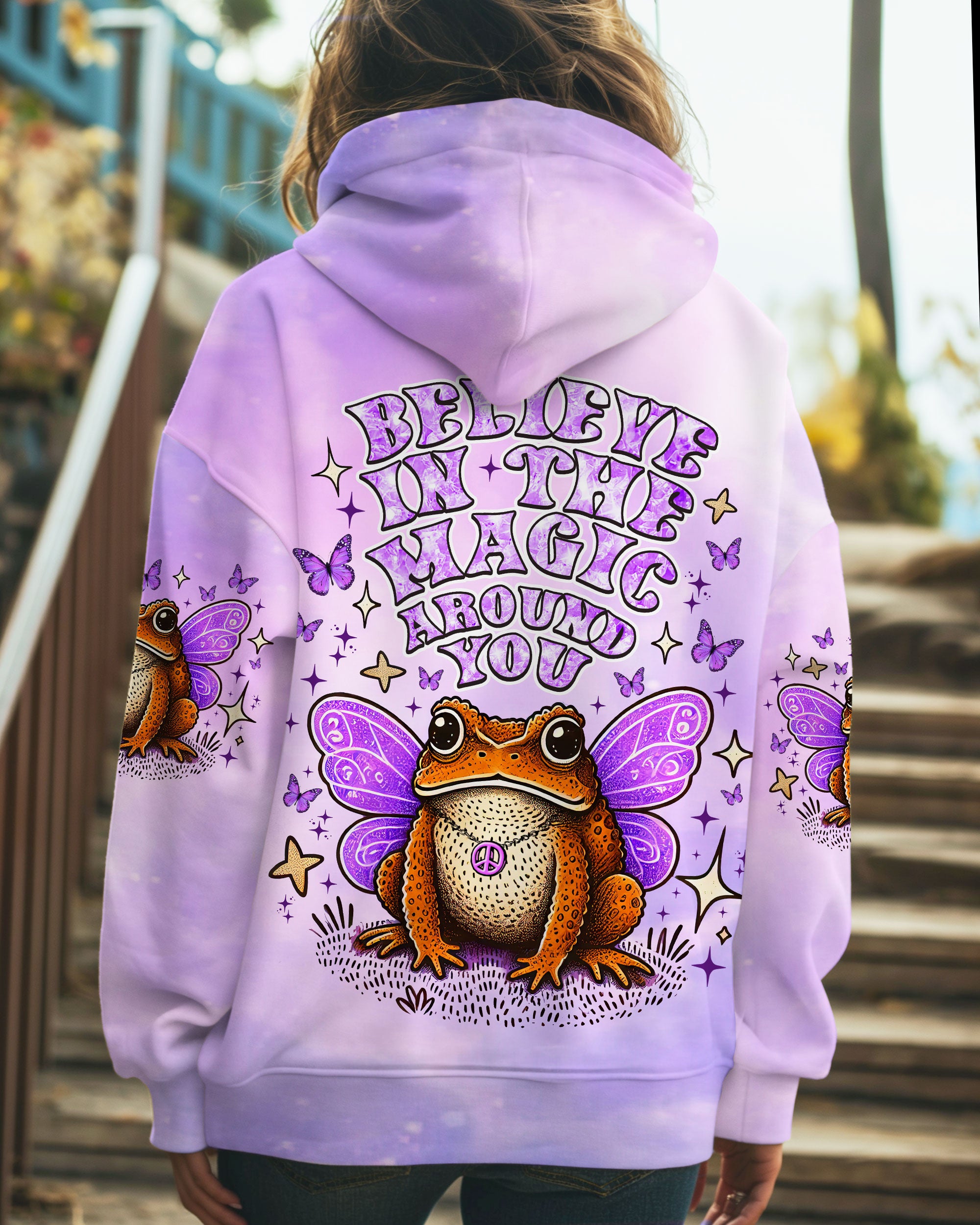 BELIEVE IN THE MAGIC AROUND YOU TOAD ALL OVER PRINT - TLNZ0409244