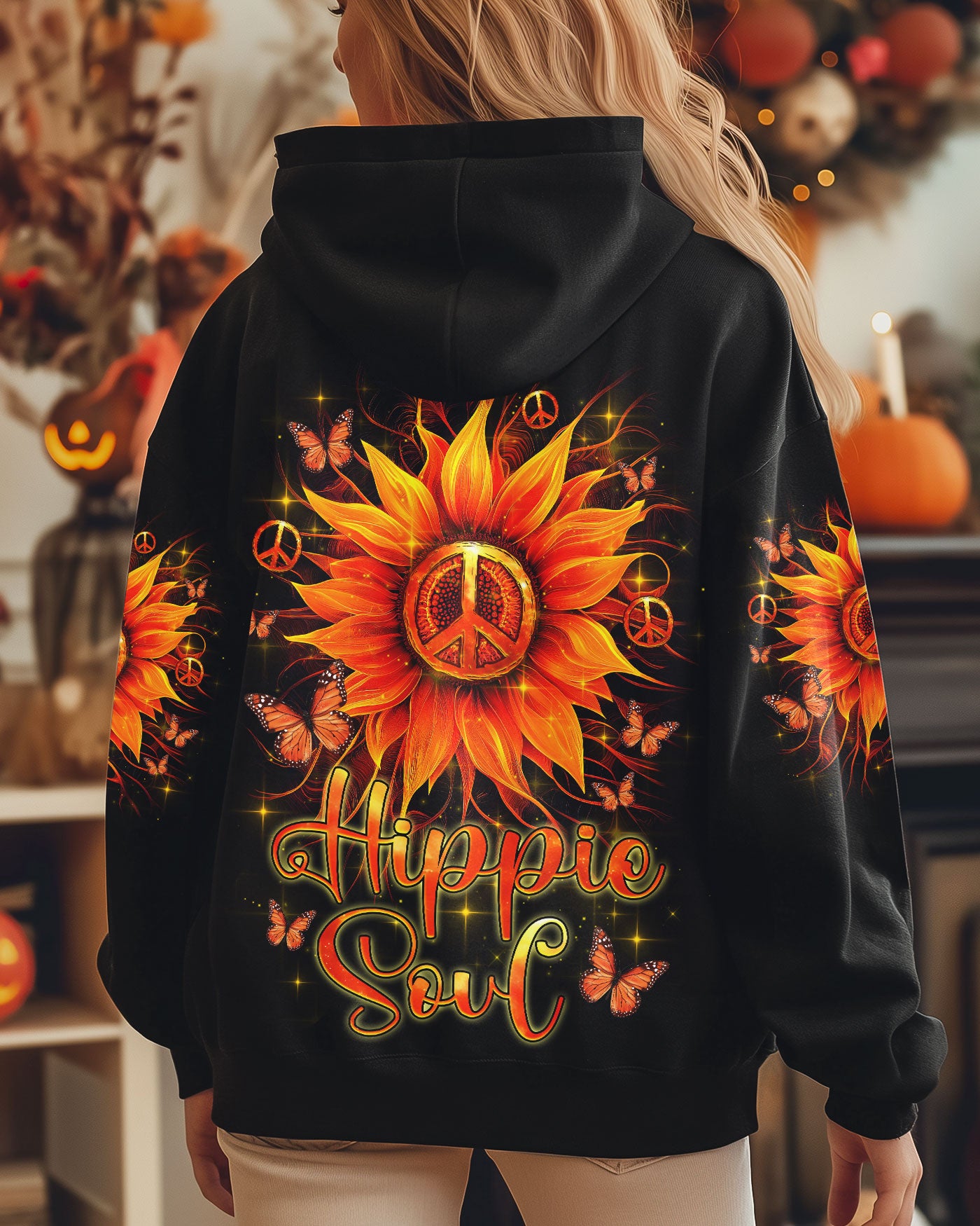 HIPPIE SOUL SUNFLOWER ALL OVER PRINT  - TLNZ2910243