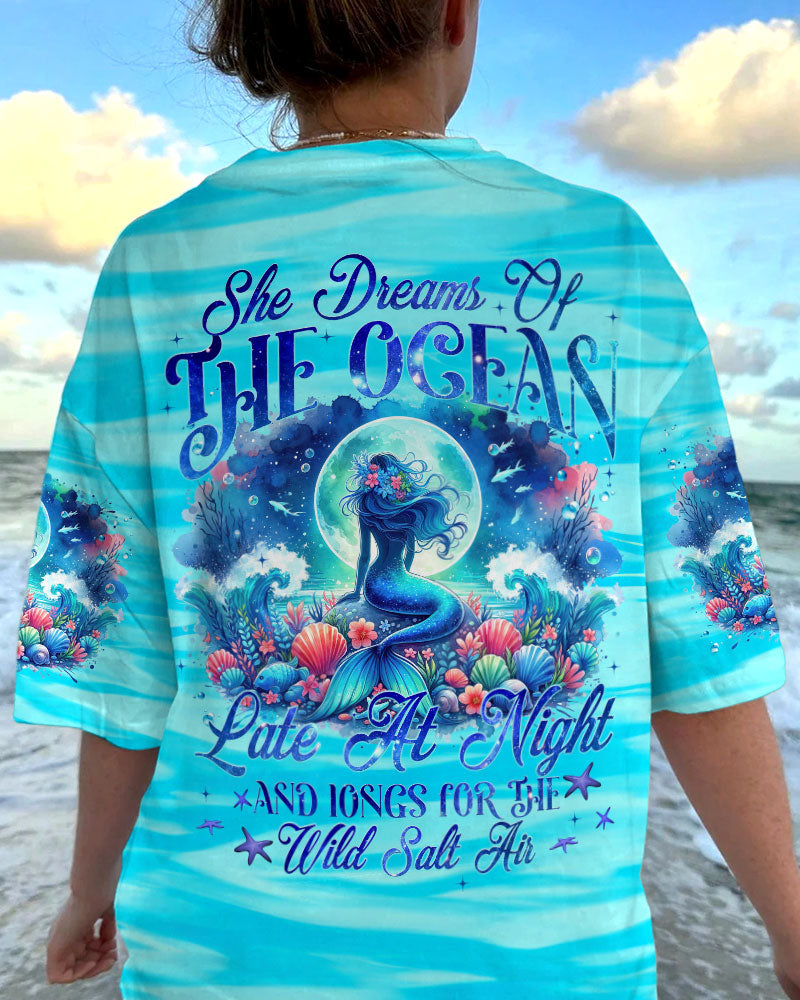 SHE DREAMS OF THE OCEAN ALL OVER PRINT - TYTM3005242