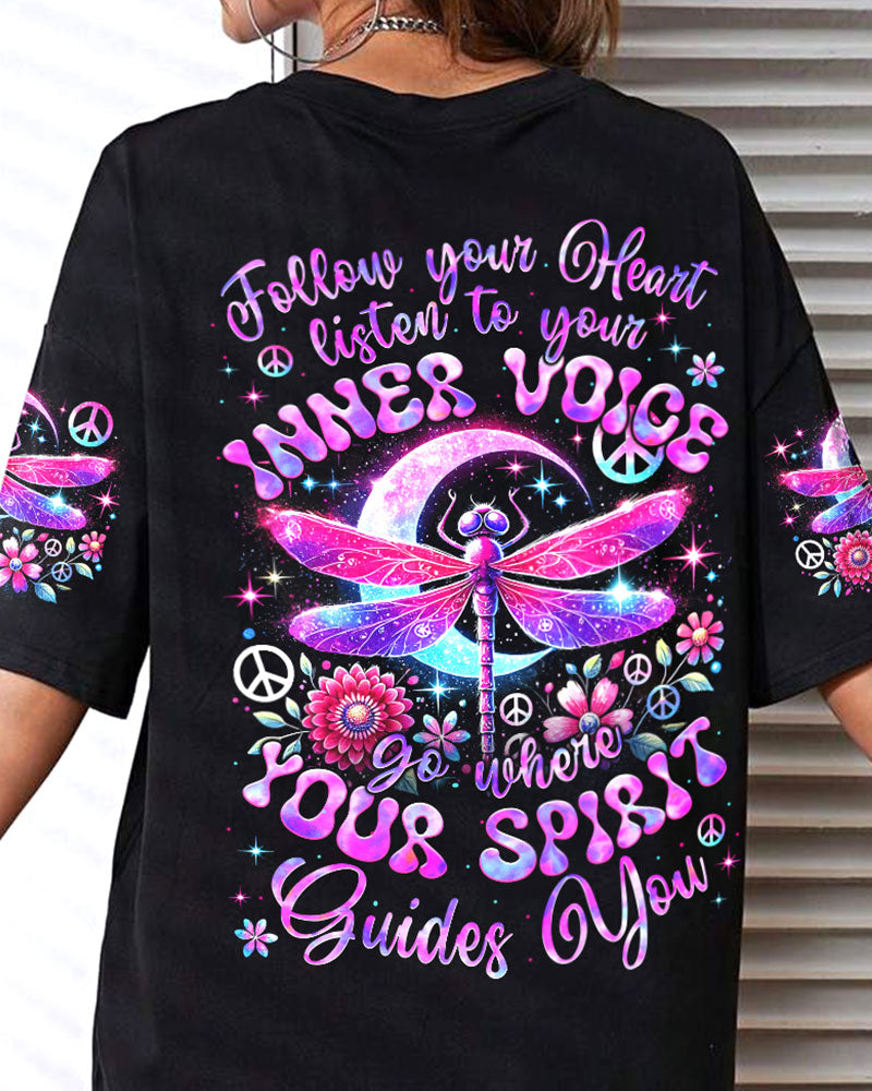 FOLLOW YOUR HEART DRAGONGLY ALL OVER PRINT - TYTM1107242