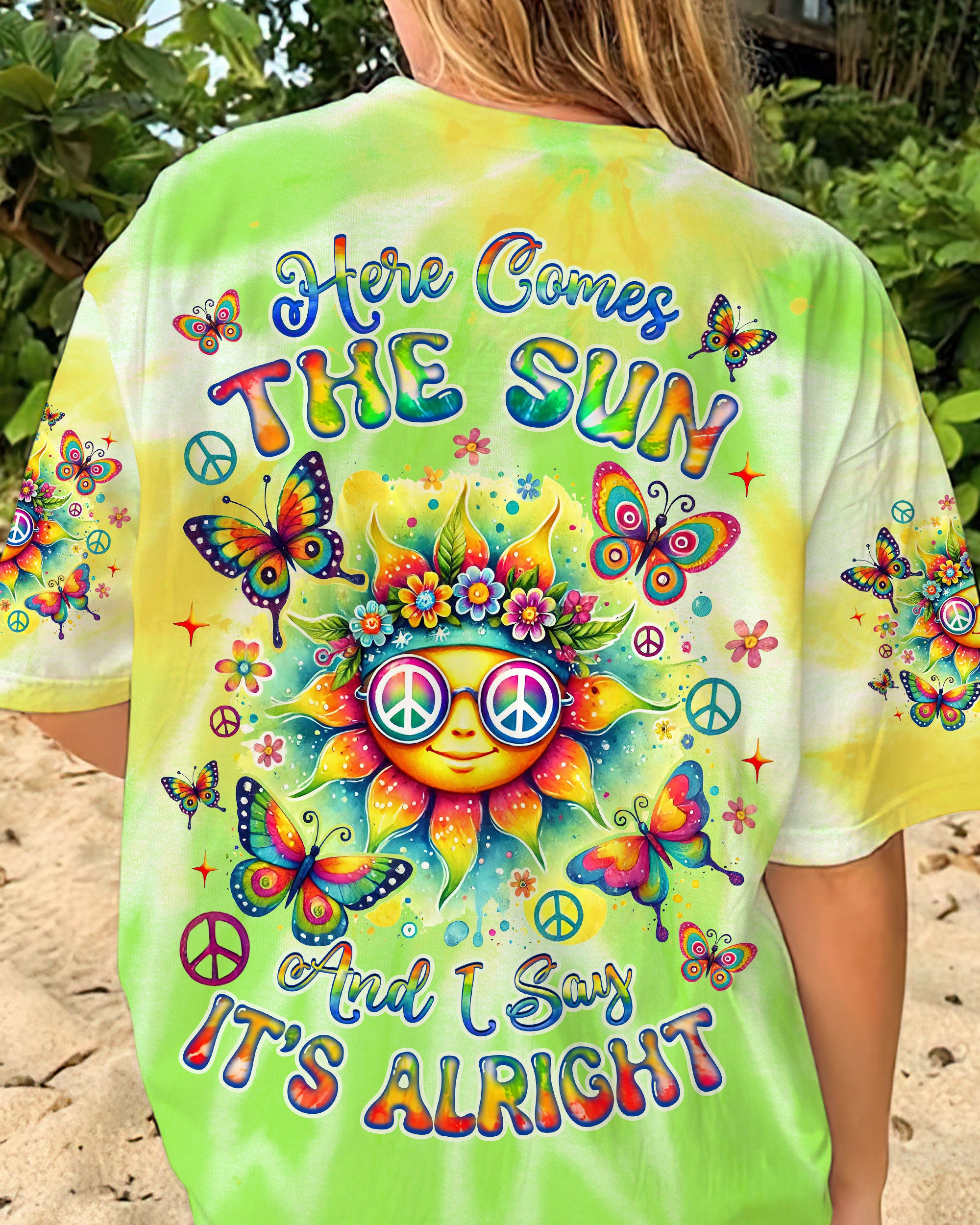 HERE COMES THE SUN ALL OVER PRINT - TLNZ0507241