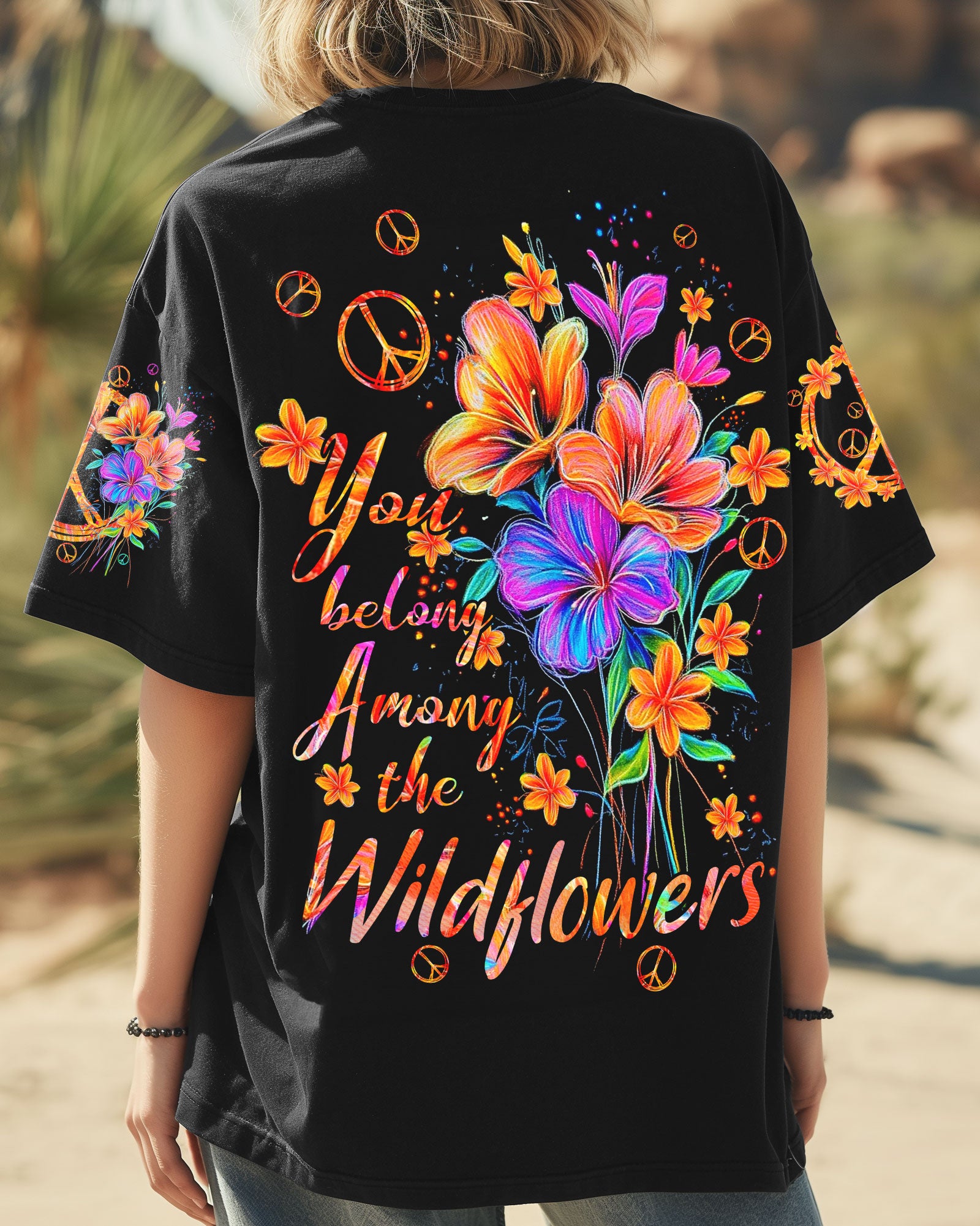 YOU BELONG AMONG THE WILDFLOWERS ALL OVER PRINT - TYQY0302254
