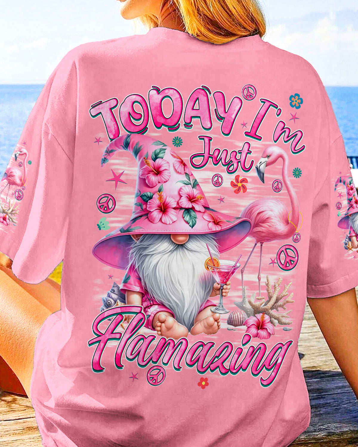 TODAY I'M JUST FLAMAZING GNOME ALL OVER PRINT - TYQY2506245