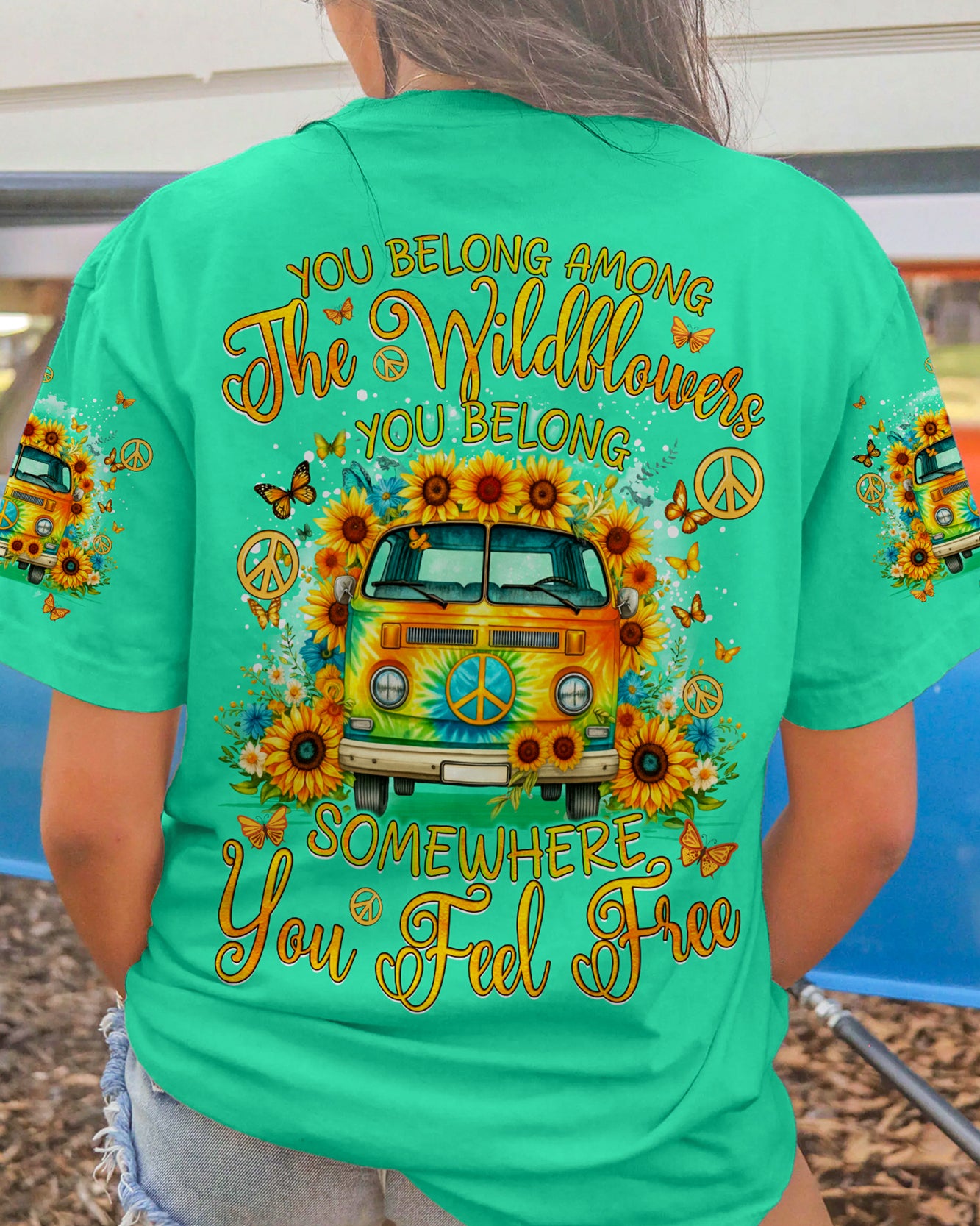 YOU BELONG AMONG THE WILDFLOWERS ALL OVER PRINT - TYQY1505242