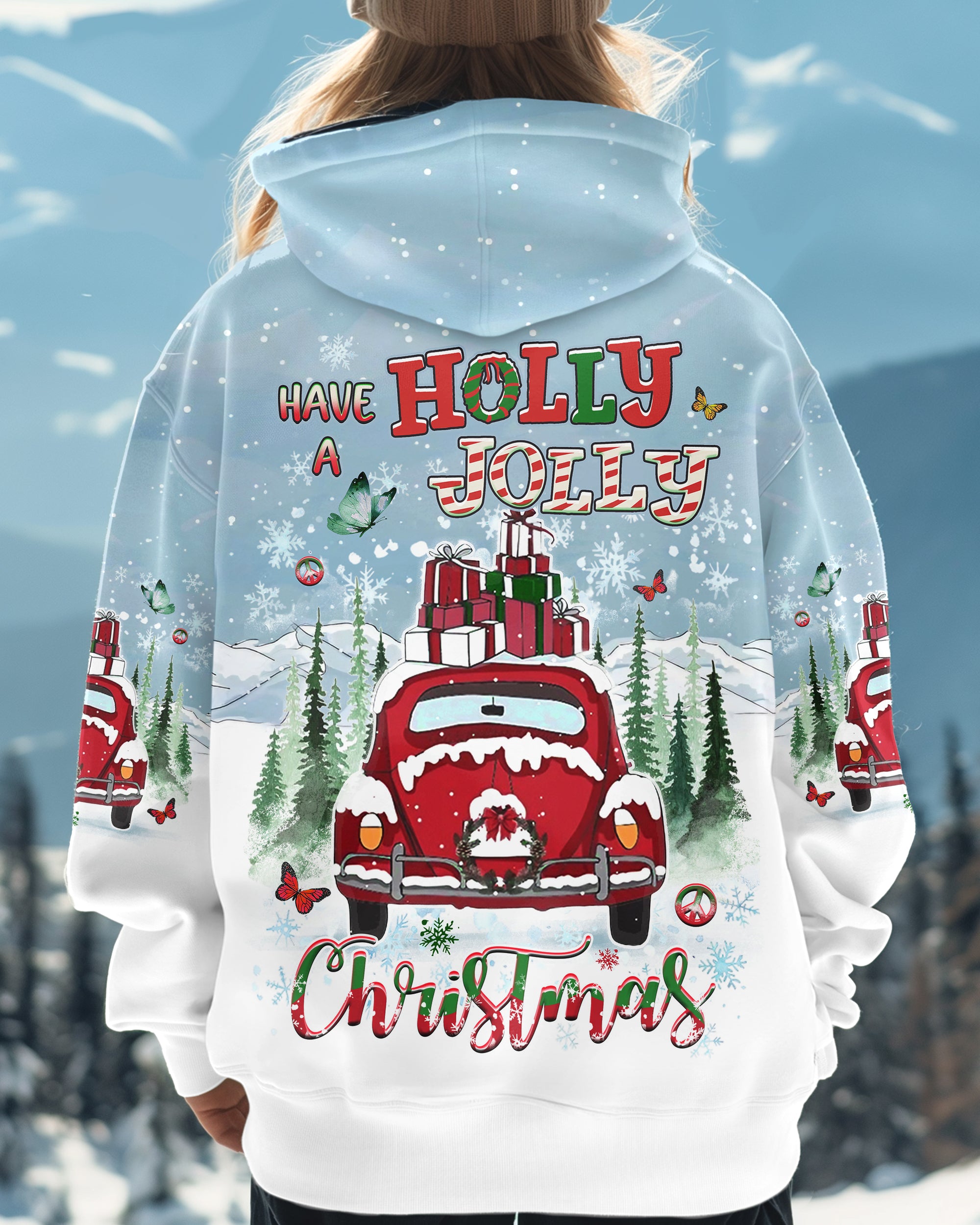 HAVE A HOLLY JOLLY CHRISTMAS ALL OVER PRINT - YHHG1411241