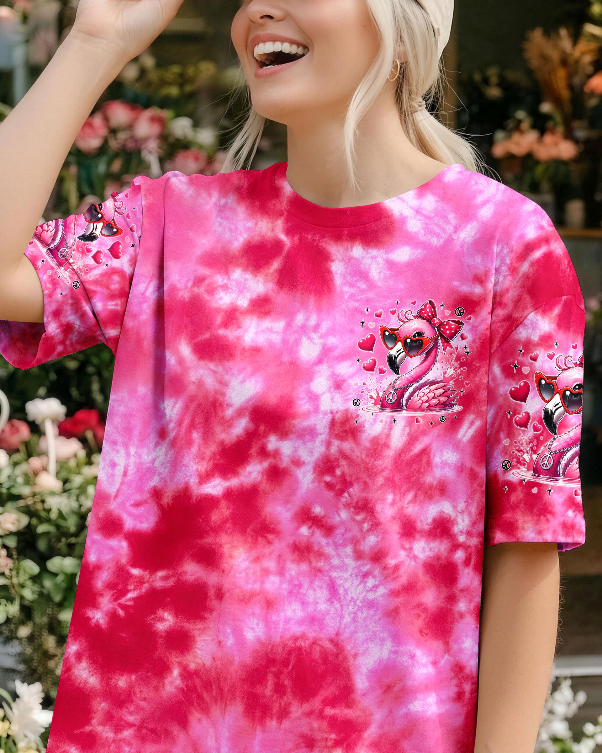 BE FLAMAZING PINK ALL OVER PRINT - TYLN0405261