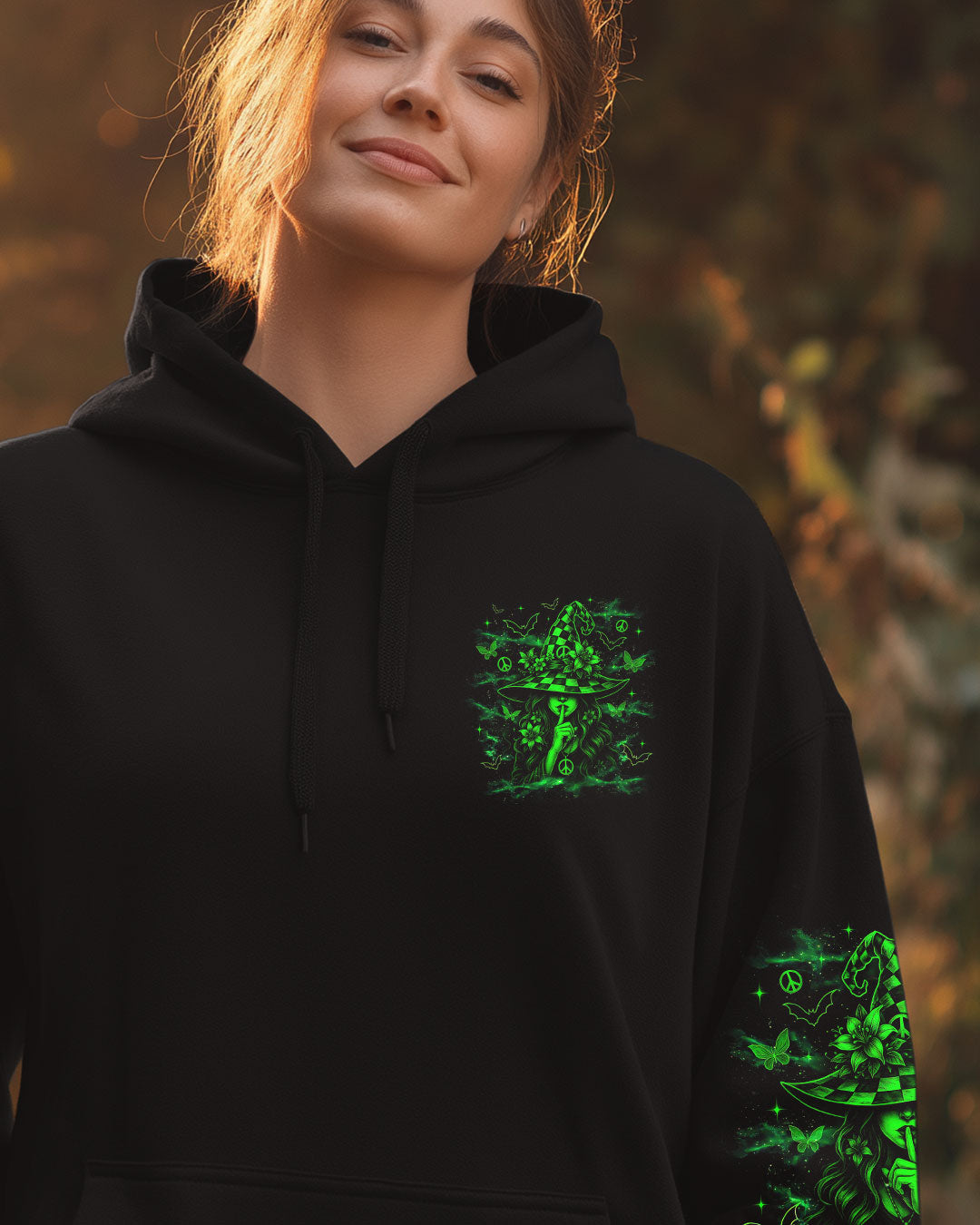 A WEE BIT WICKED WITCH HALLOWEEN ALL OVER PRINT - TLNZ3007251