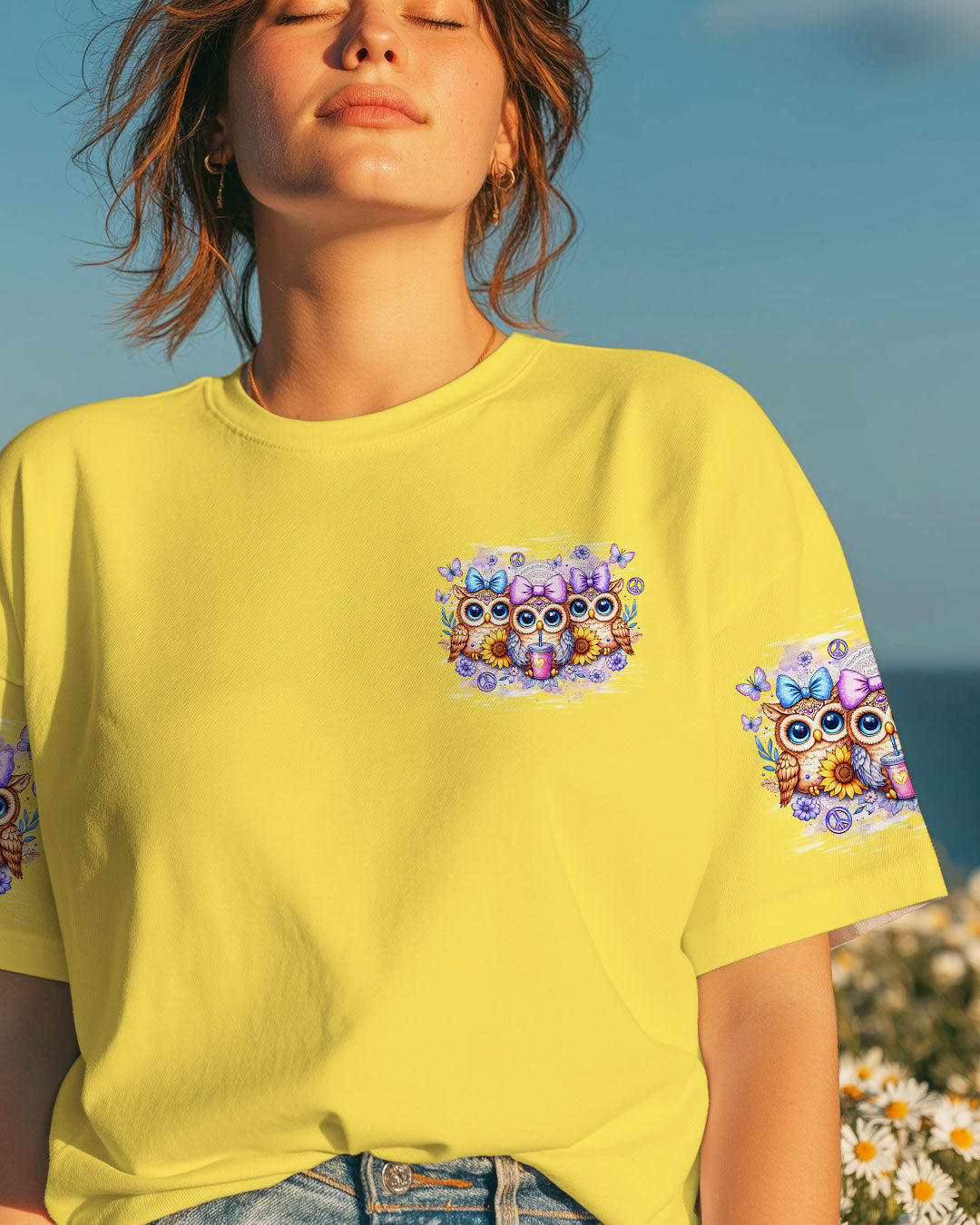 GOOD TIMES CRAZY FRIEND OWL ALL OVER PRINT - TLNZ2107252
