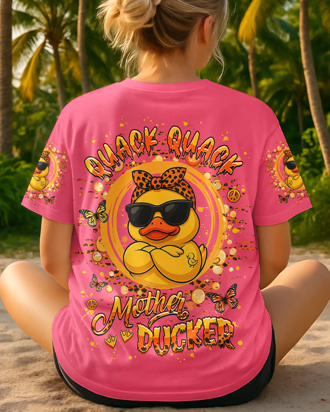 QUACK QUACK MOTHERDUCKER ALL OVER PRINT - YHHG2507252