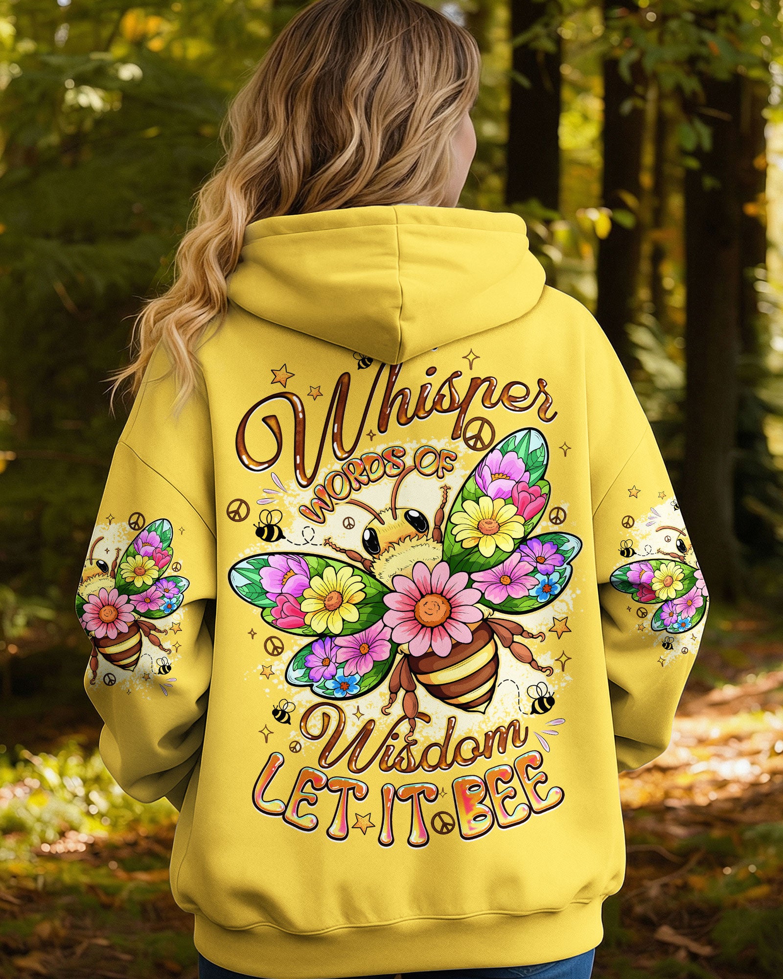 WHISPER WORDS OF WISDOM LET IT BEE ALL OVER PRINT - TYQY2001261