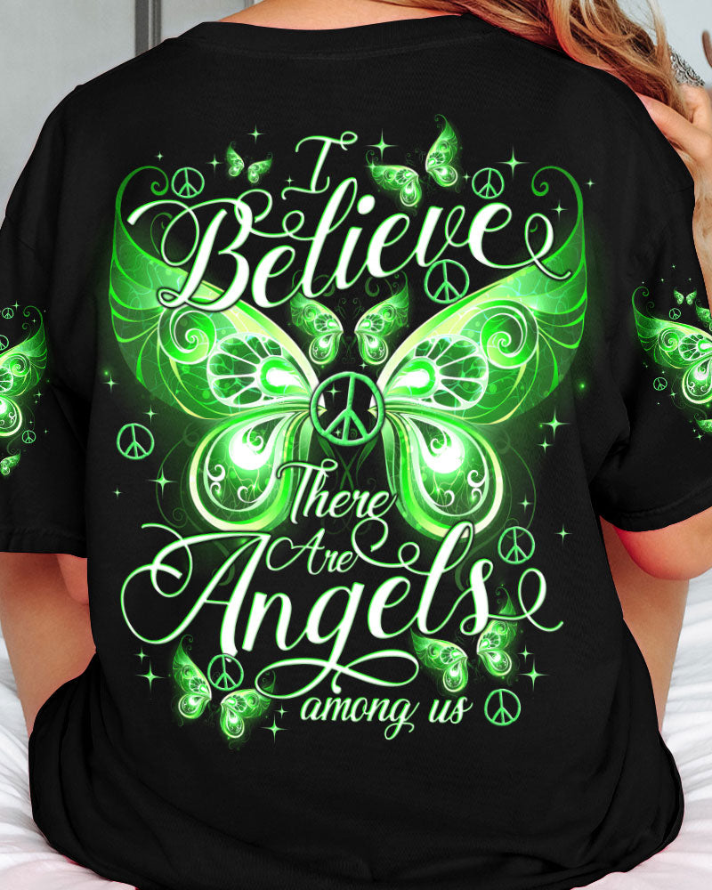 I BELIEVE THERE ARE ANGELS AMONG US ALL OVER PRINT - TY1304241