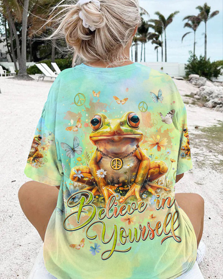 BELIEVE IN YOURSELF FROG ALL OVER PRINT - TLNZ2902244