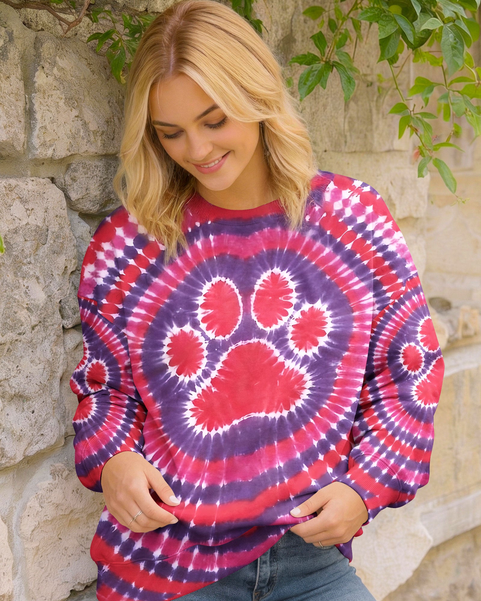 RUBY PURPLE PAW ALL OVER PRINT - TYQY1103262