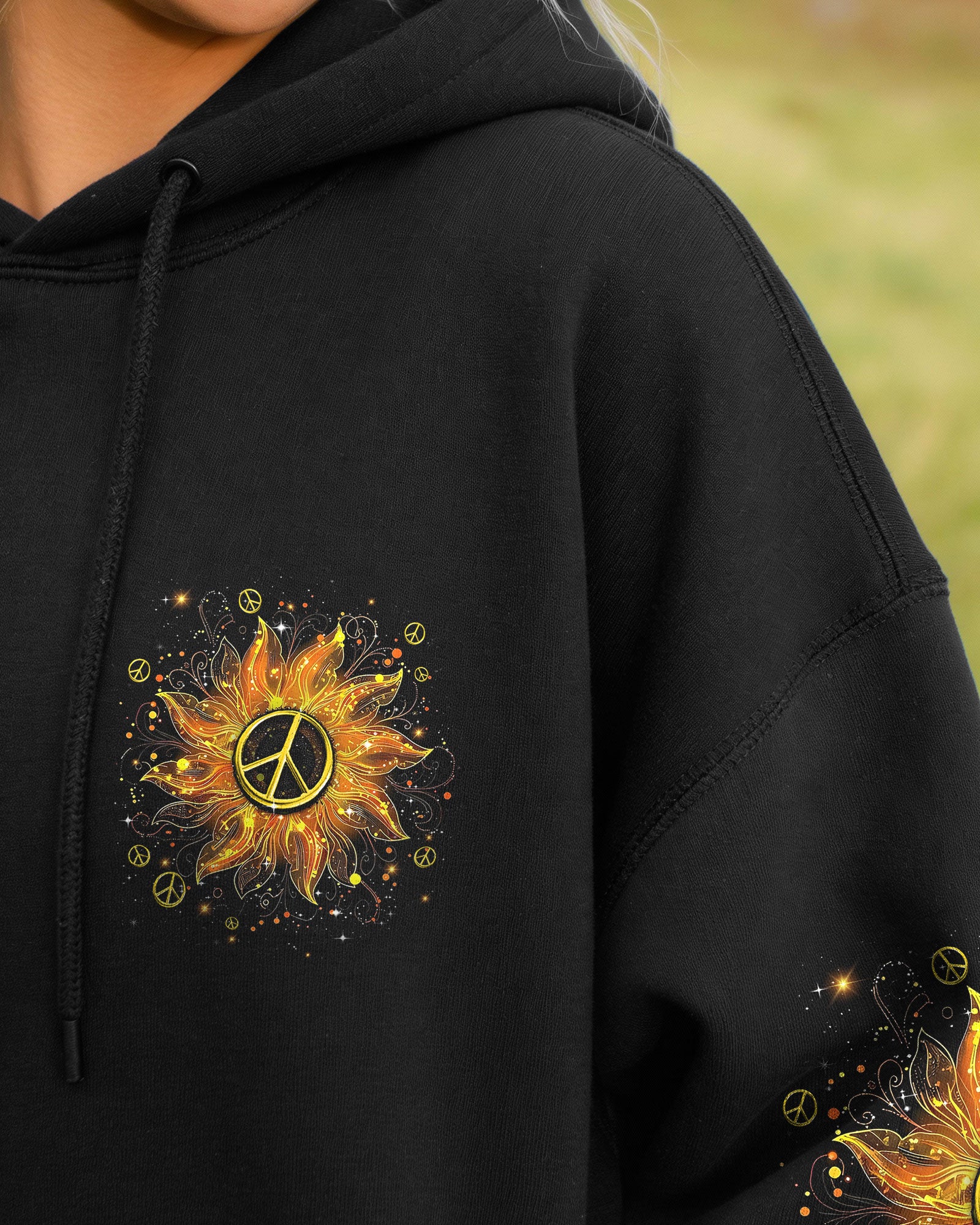 WHISPER WORDS OF WISDOM LET IT BE SUNFLOWER ALL OVER PRINT - TYQY0502262