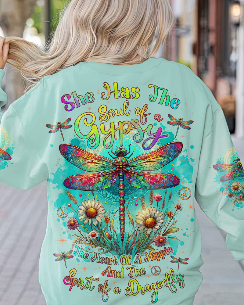 SPIRIT OF A DRAGONFLY FLOWER ALL OVER PRINT - TLNZ1212232
