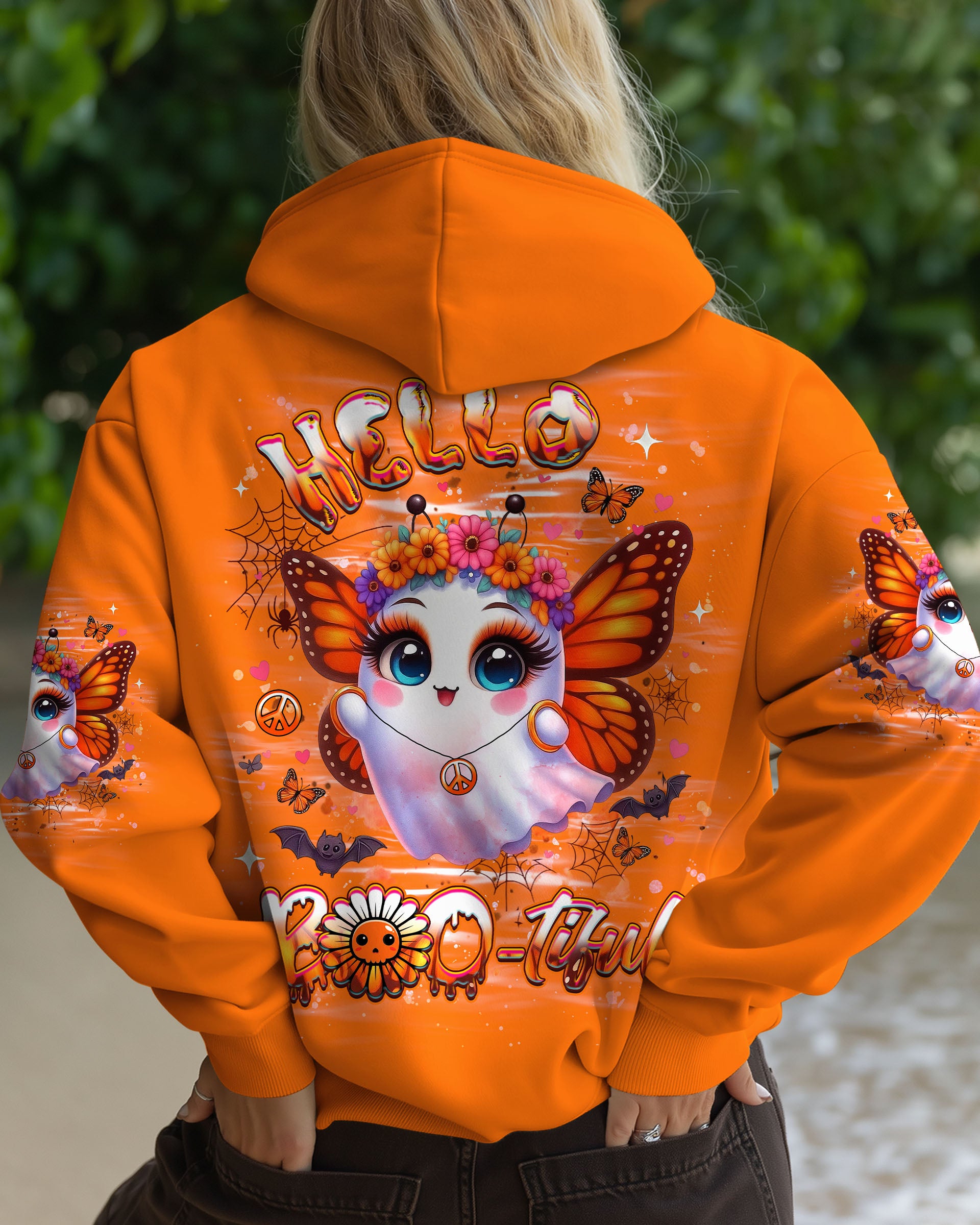 HELLO BOOTIFUL HALLOWEEN ALL OVER PRINT - YHHG2208252